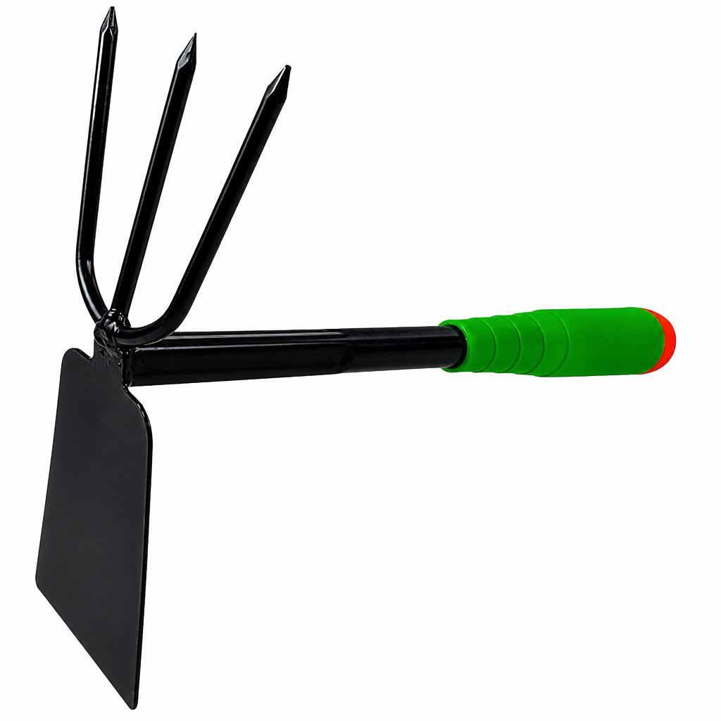 Garden Hoe with Claws 31cm 2-in-1 Digging and Raking Tool