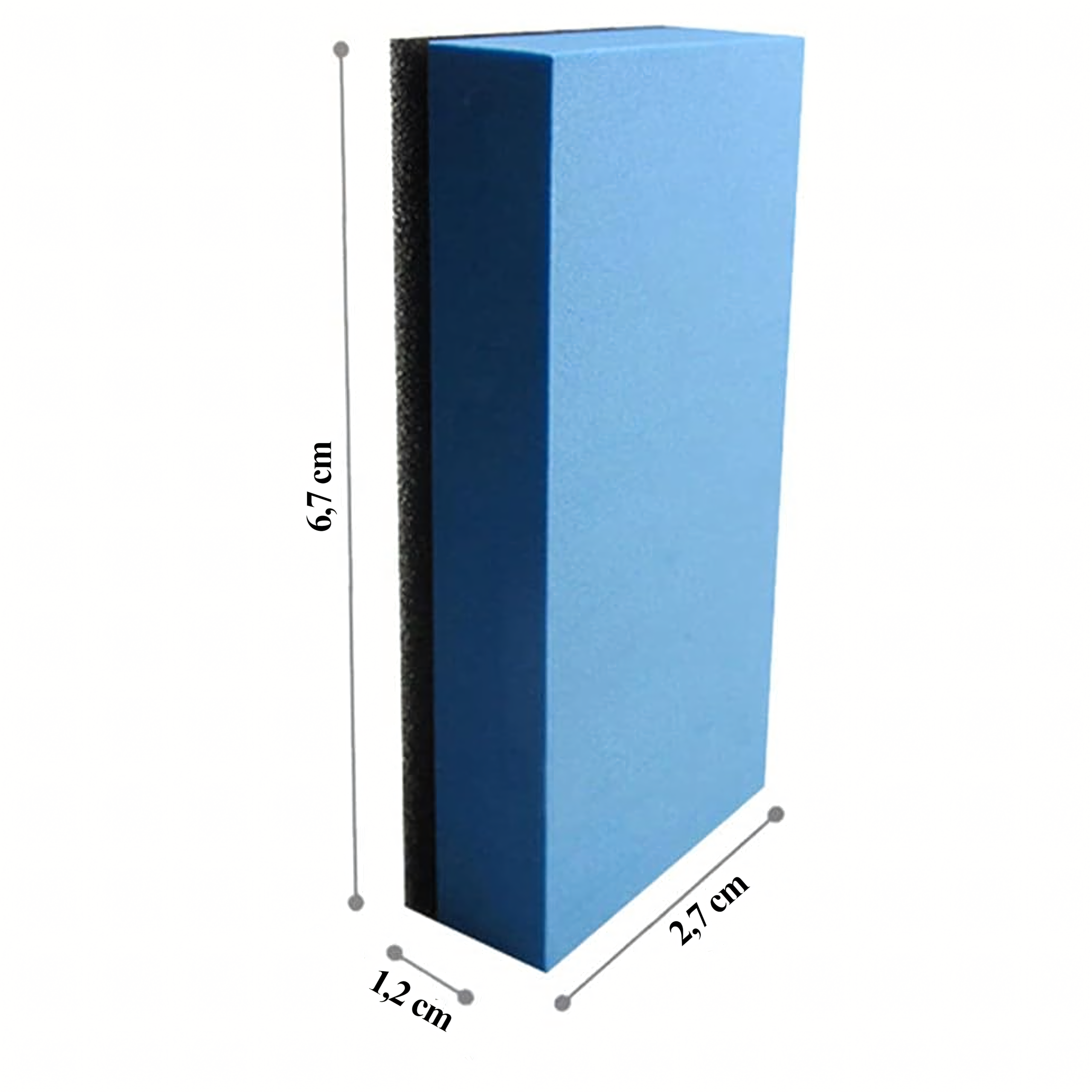 Kuubik-aplikaator kvartskatte, keraamika ja vaha pealekandmiseks