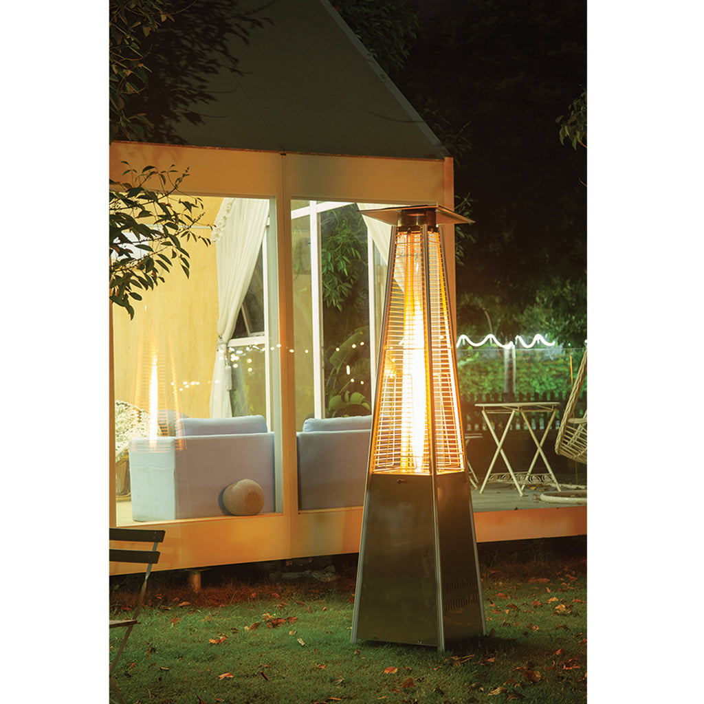 Gaasikütte vihmavarju tüüpi kiirgur 13 kW 227cm komplekt kattega