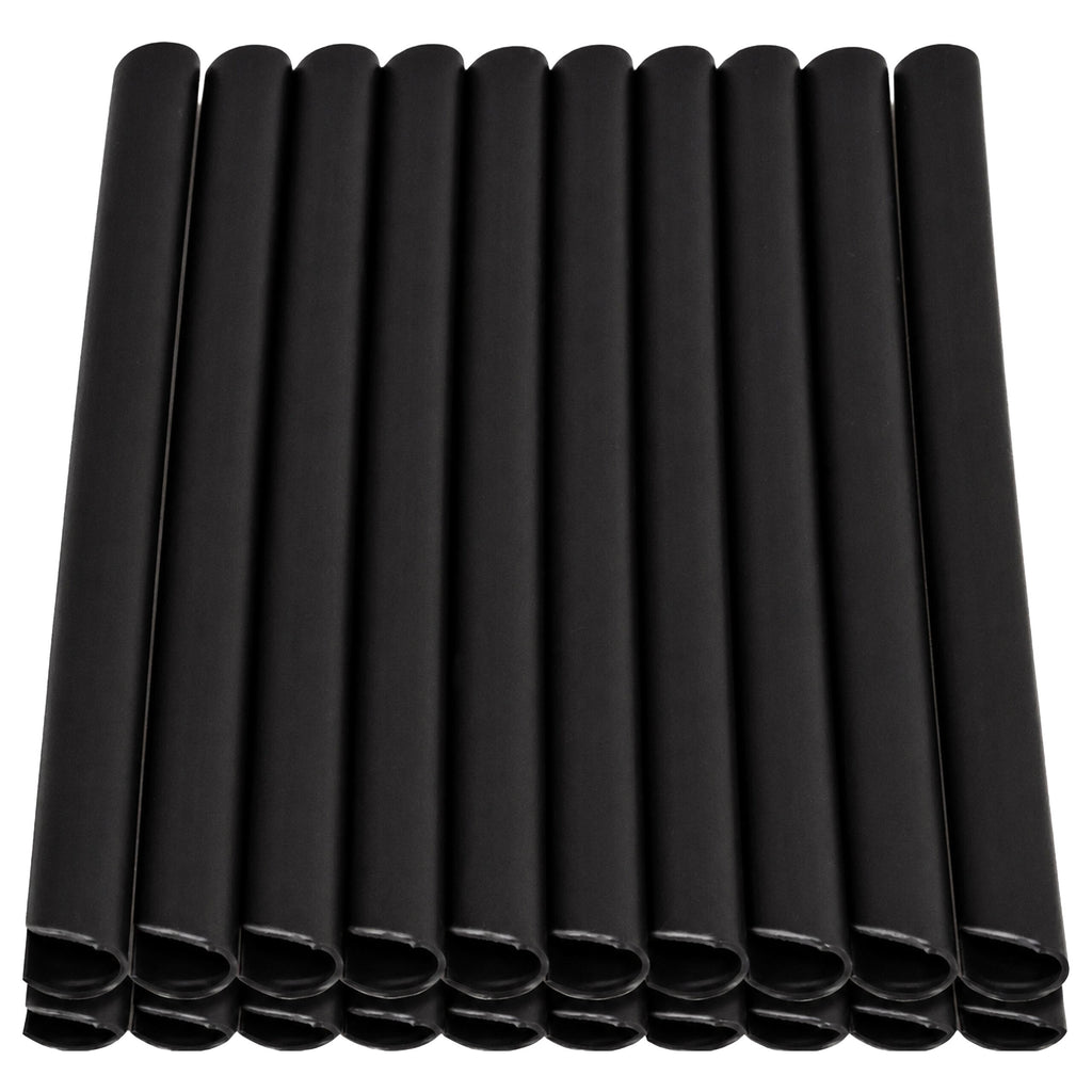 50 Sets of Black Garden Fence Tape Clips 19cm 20 pcs Each