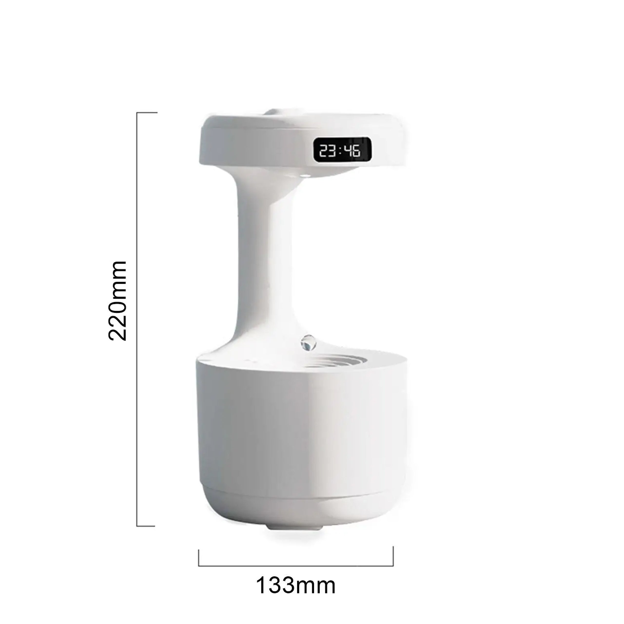 Õhuniisuti Õhupuhasti Antigravitatsiooniline Difusor Öölamp 800ML