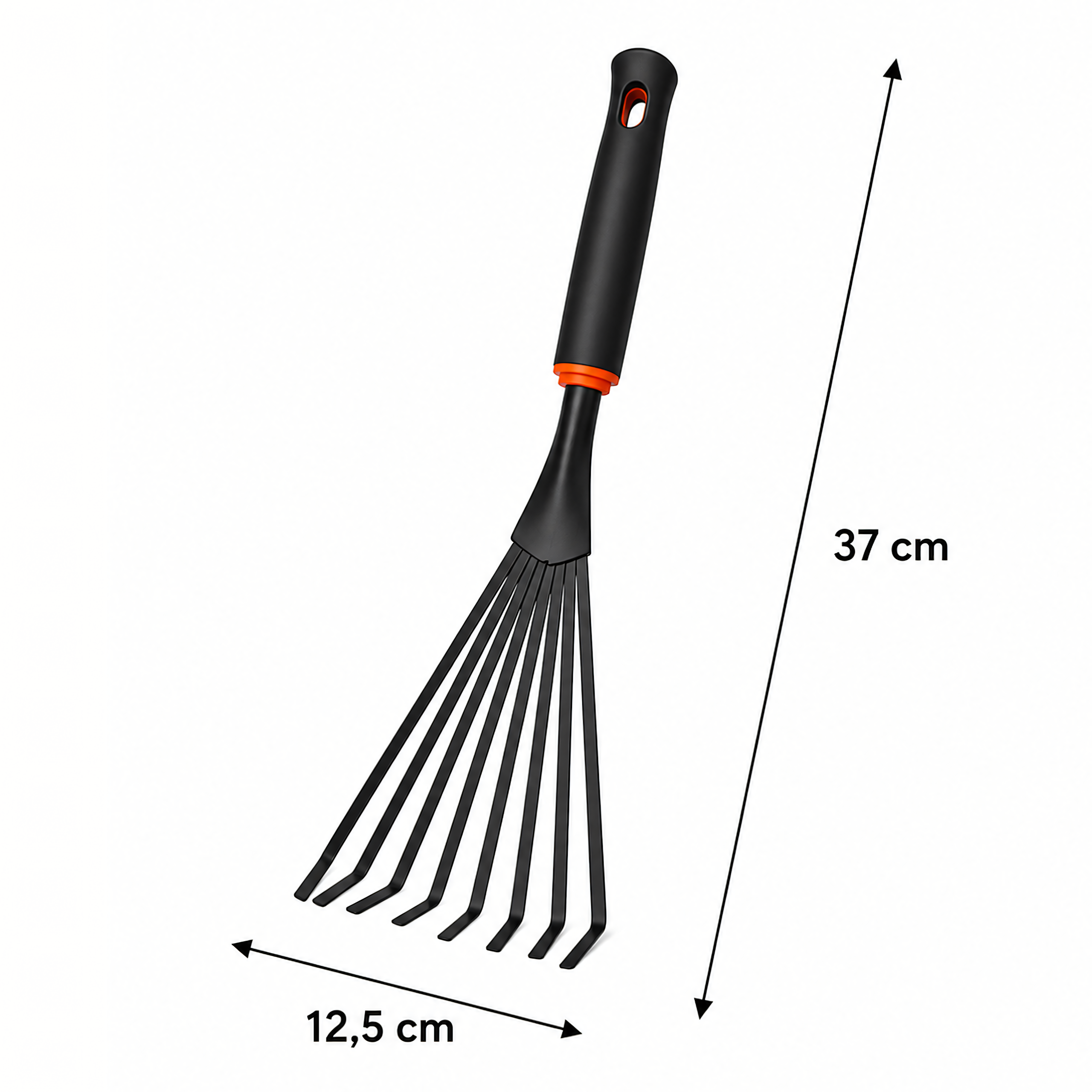 Garden Fan Rake 37cm with Claws