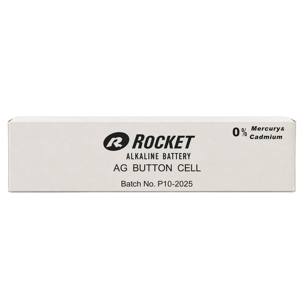 Rocket AG10 LR54 leeliselised nööpelemendid 1,5 V, 200 tk AG10-15829
