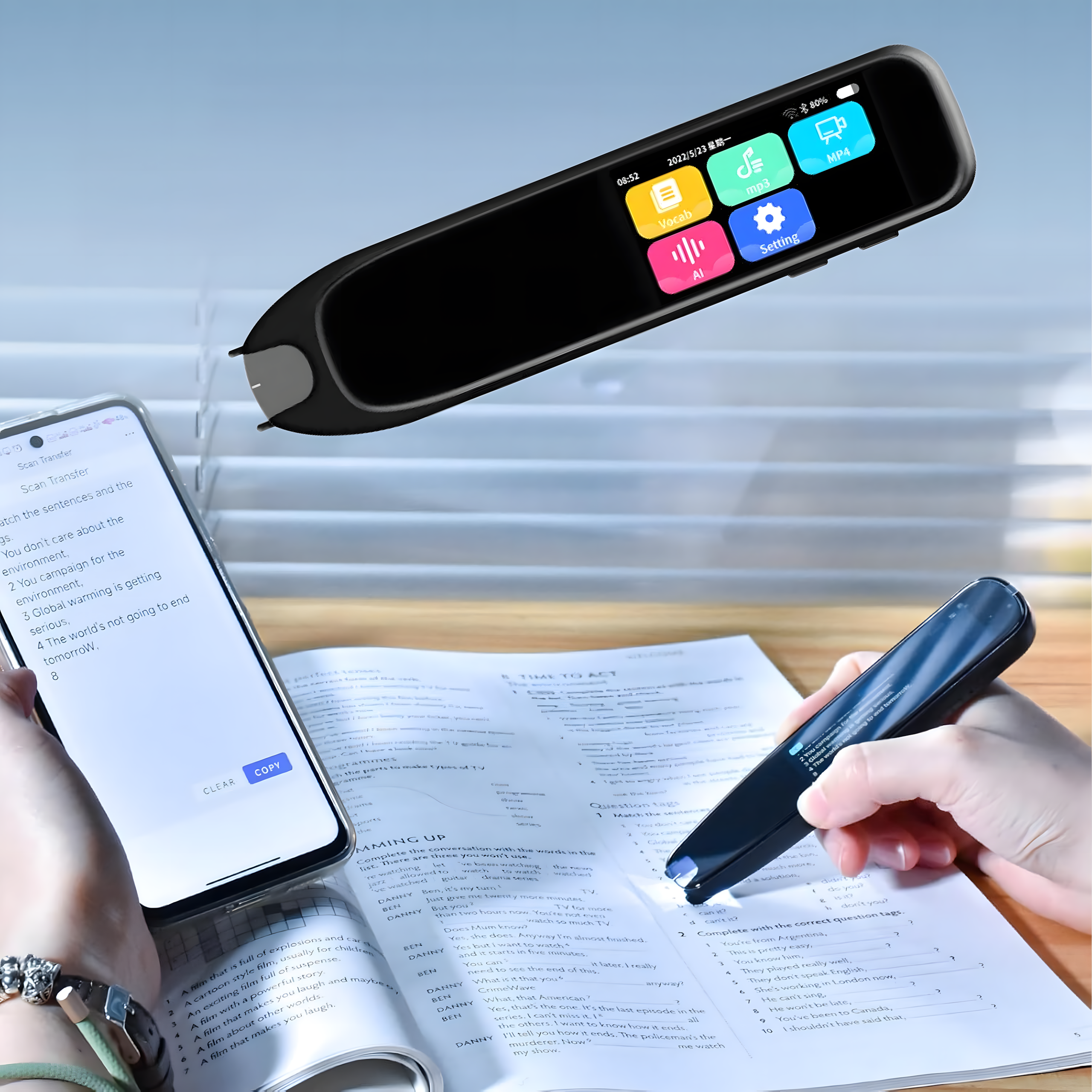 Elektrooniline keele tõlkepliiats teksti ja kõne tõlkimiseks