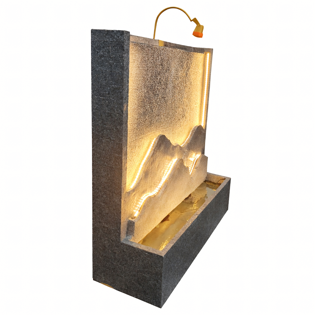 Large Decorative Garden and Home Water Wall Fountain 139x125x45cm