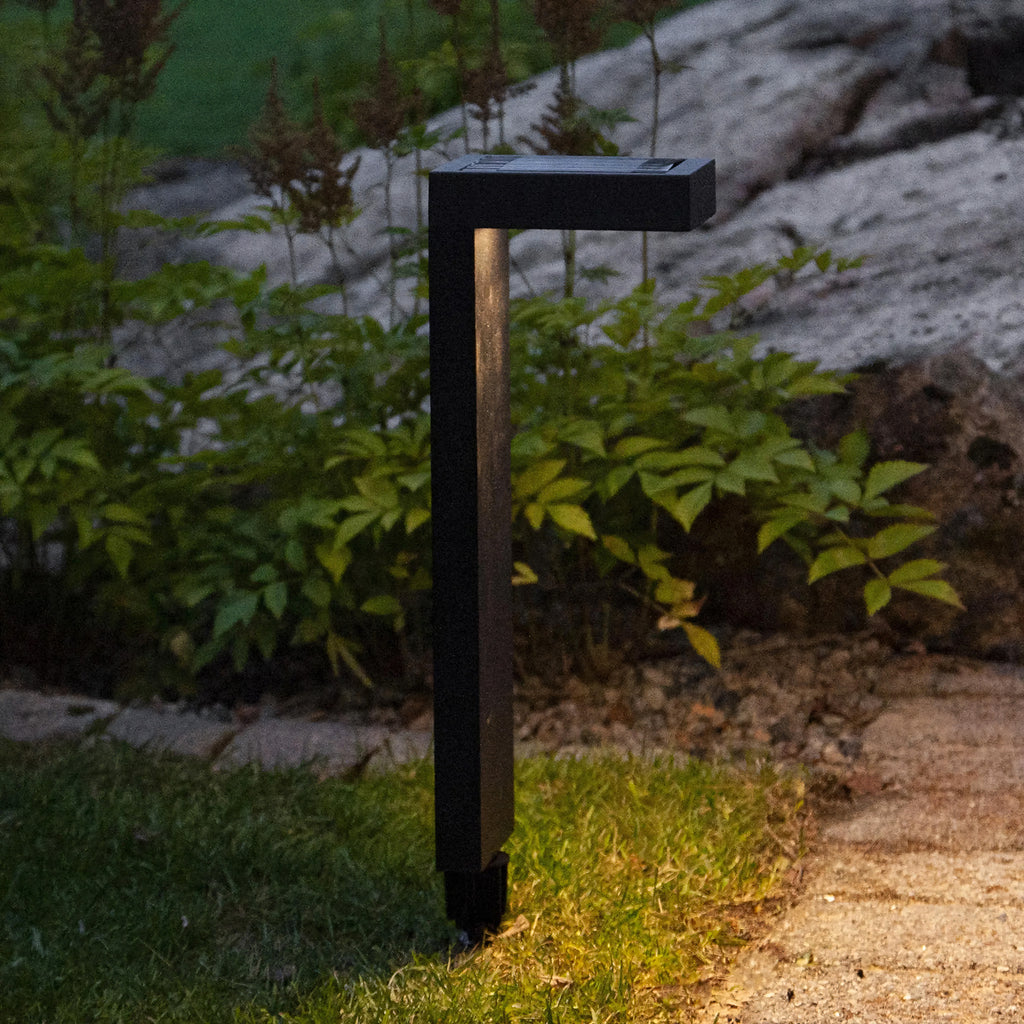 Päikese LED aiavalgustid maapiigiga hämarikuanduriga 55cm 2 tk