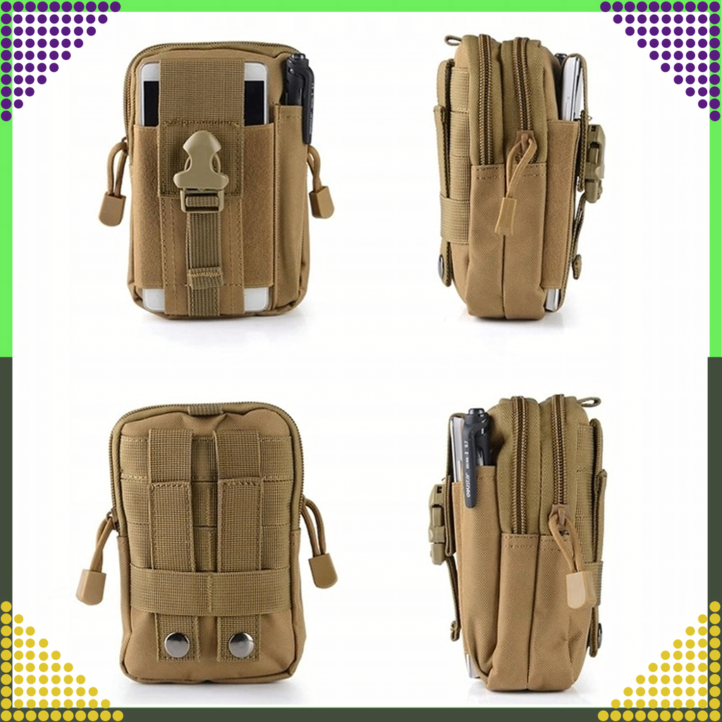 Moodne militaarne Molle taktikaline vöökott, mahukas, vöö pikkusega