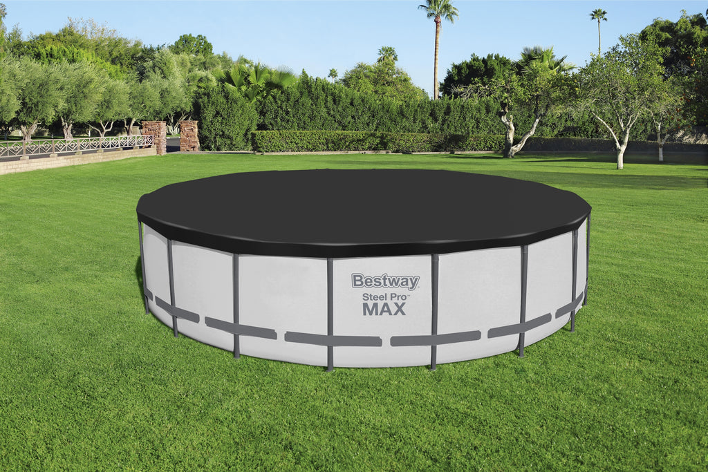 Bestway 58039 PVC basseinile kaitsekate, presendist, Ø 549 cm, Black