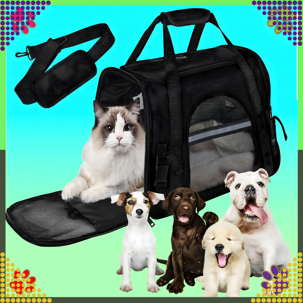 Suur loomade kandekott koerale, kassile, küülikule autosõiduks