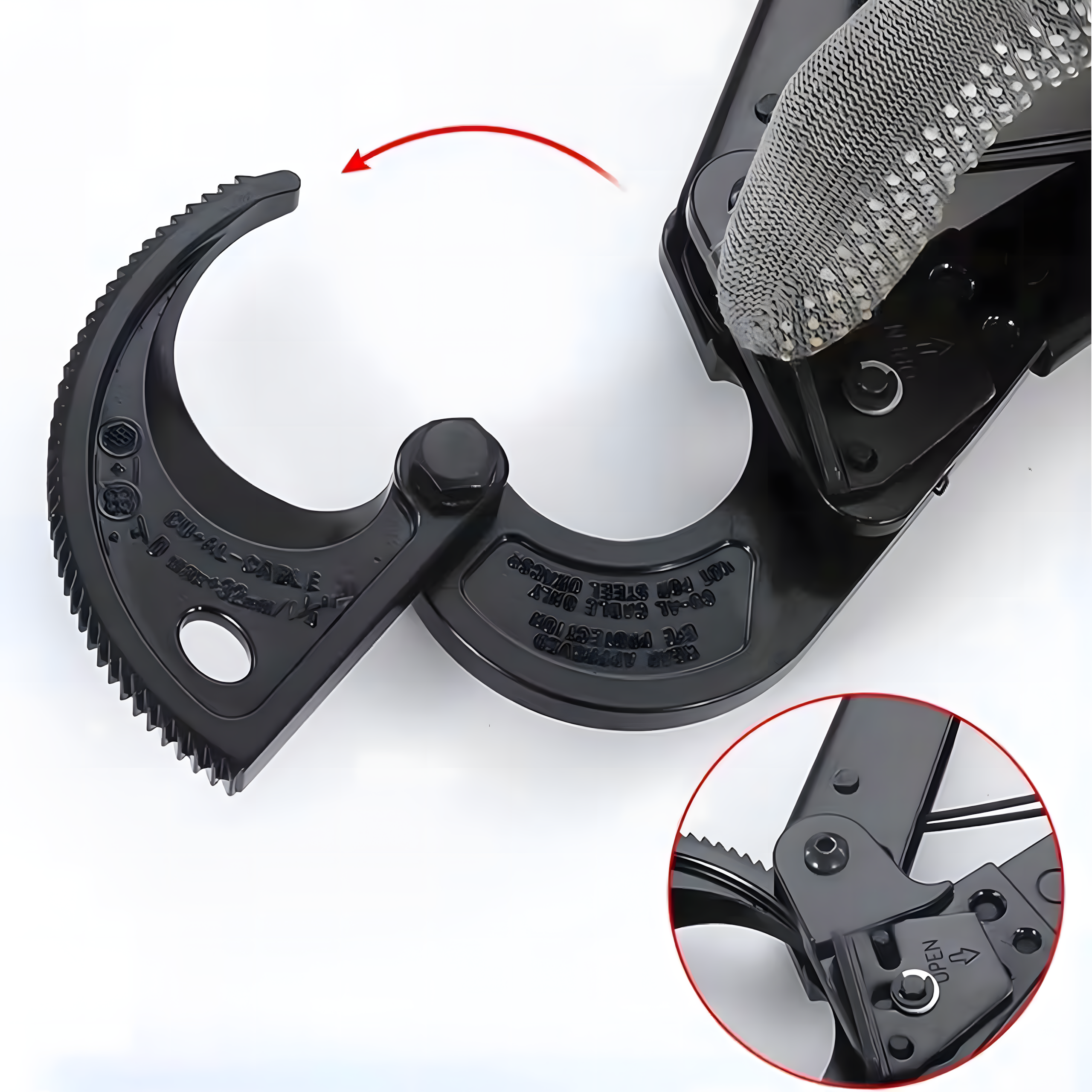 Ratchet Cable Cutter Insulated 240 mm²