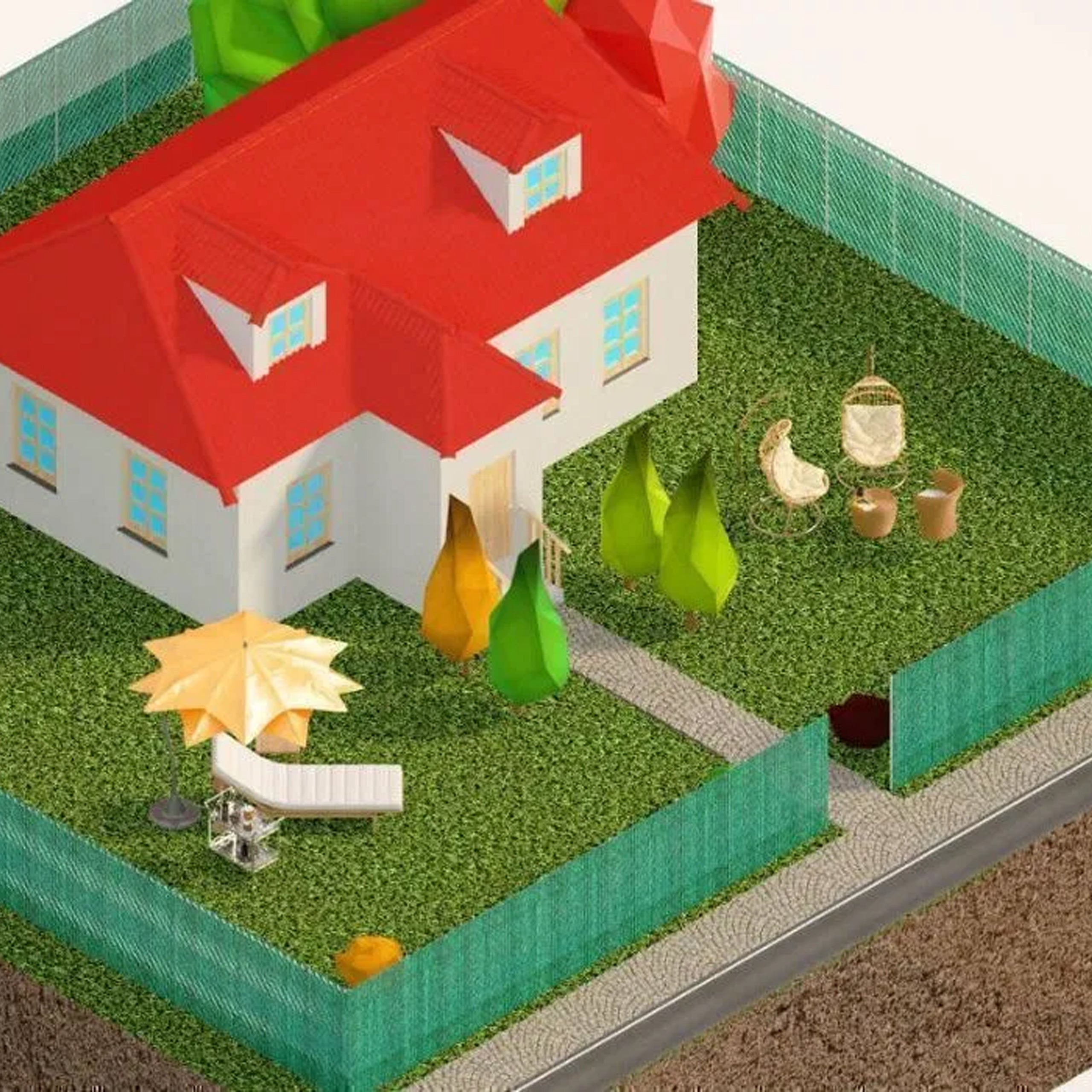 135x varjundvõrk 1.5x25m aiakatte varjevõrk 60g