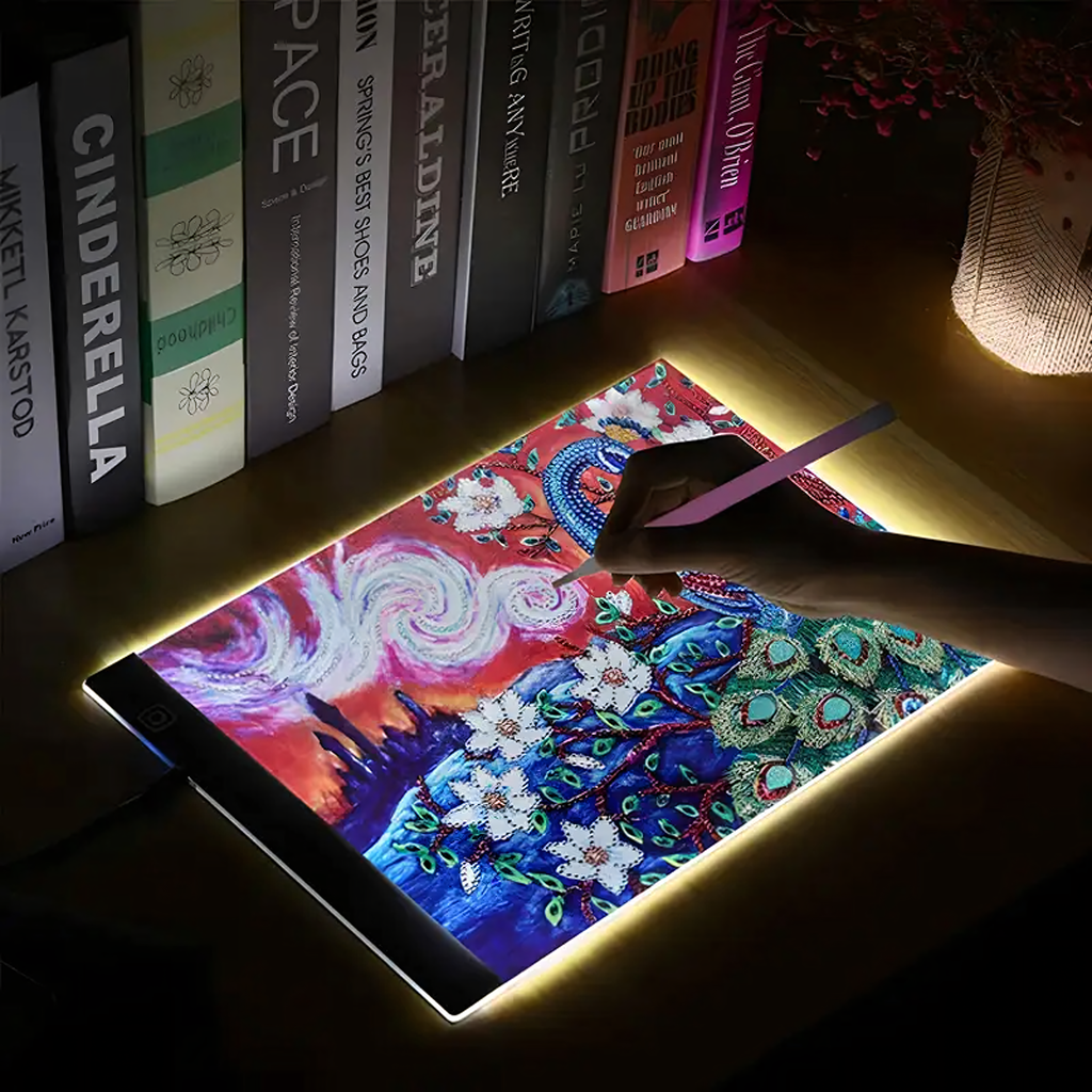 A4 graafikalaud joonistamiseks LED-valguspaneel kopeerimiseks