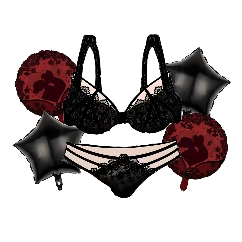 Õhupallide komplekt tüdrukuteõhtuks Pesupeo jaoks 6 tk