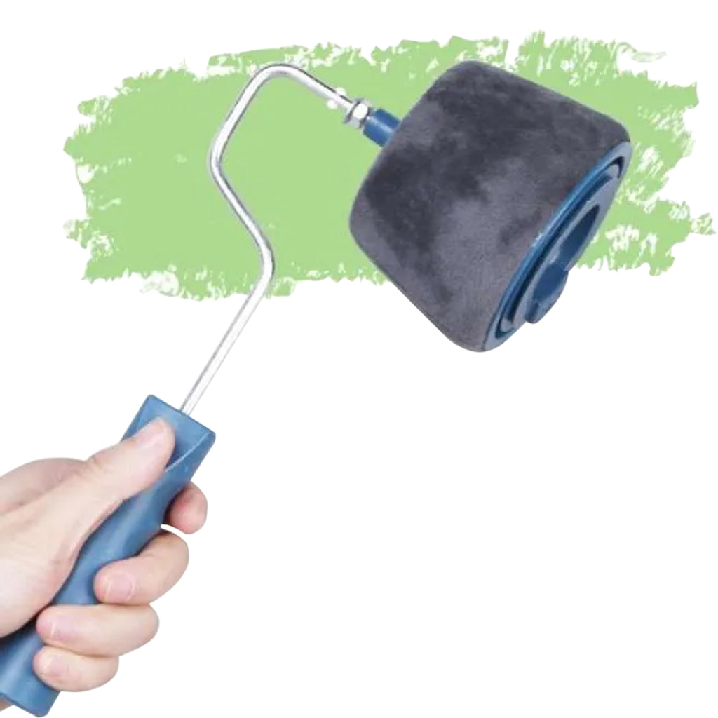 Non-Drip Paint Roller for Walls and Corners with Gap in Roller