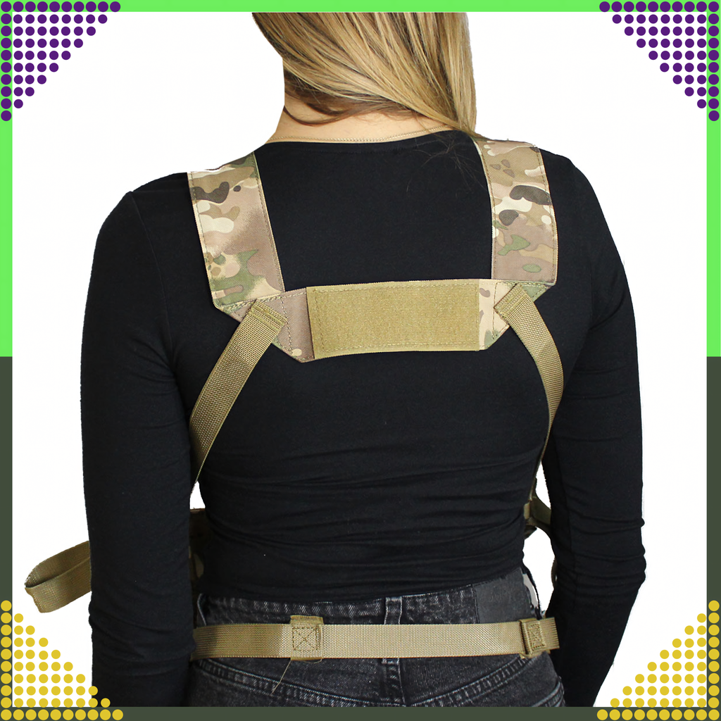 Tactical Military Protective Molle Vest Lightweight Airsoft Airsoft Dispenser