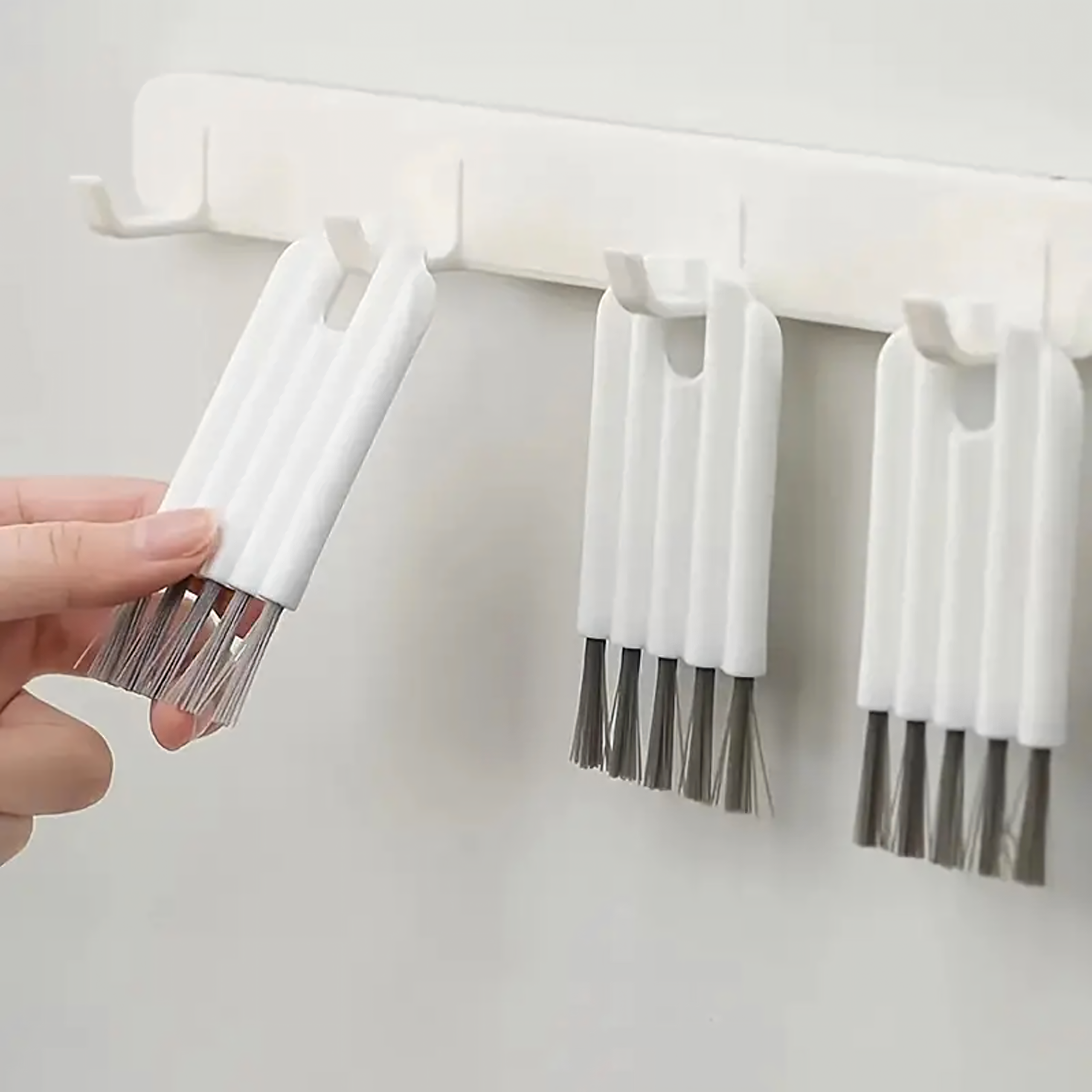 Multifunctional Brush for Cleaning Crevices, Grooves, and Nooks Cleaner
