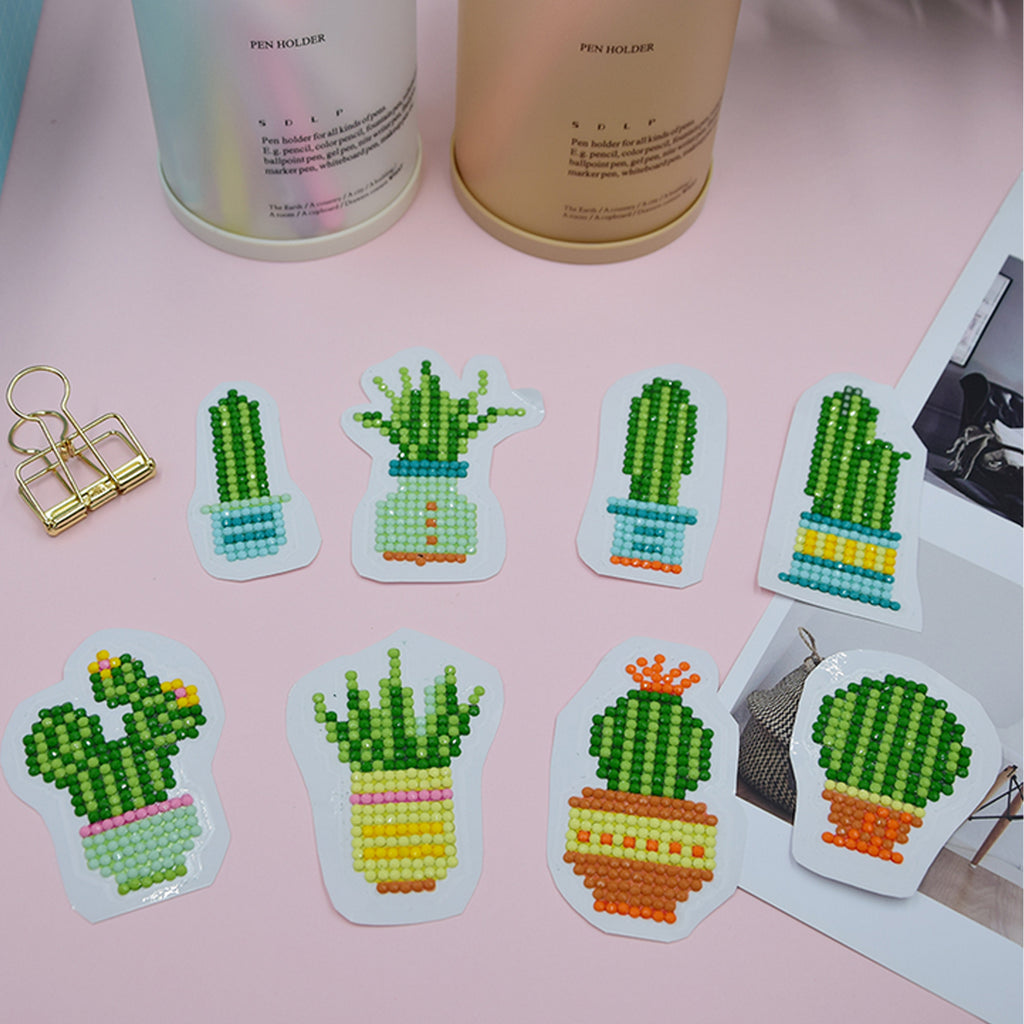 Teemanttikand, teemantkleebised, 5D mosaiikpulgad lastele, komplekt