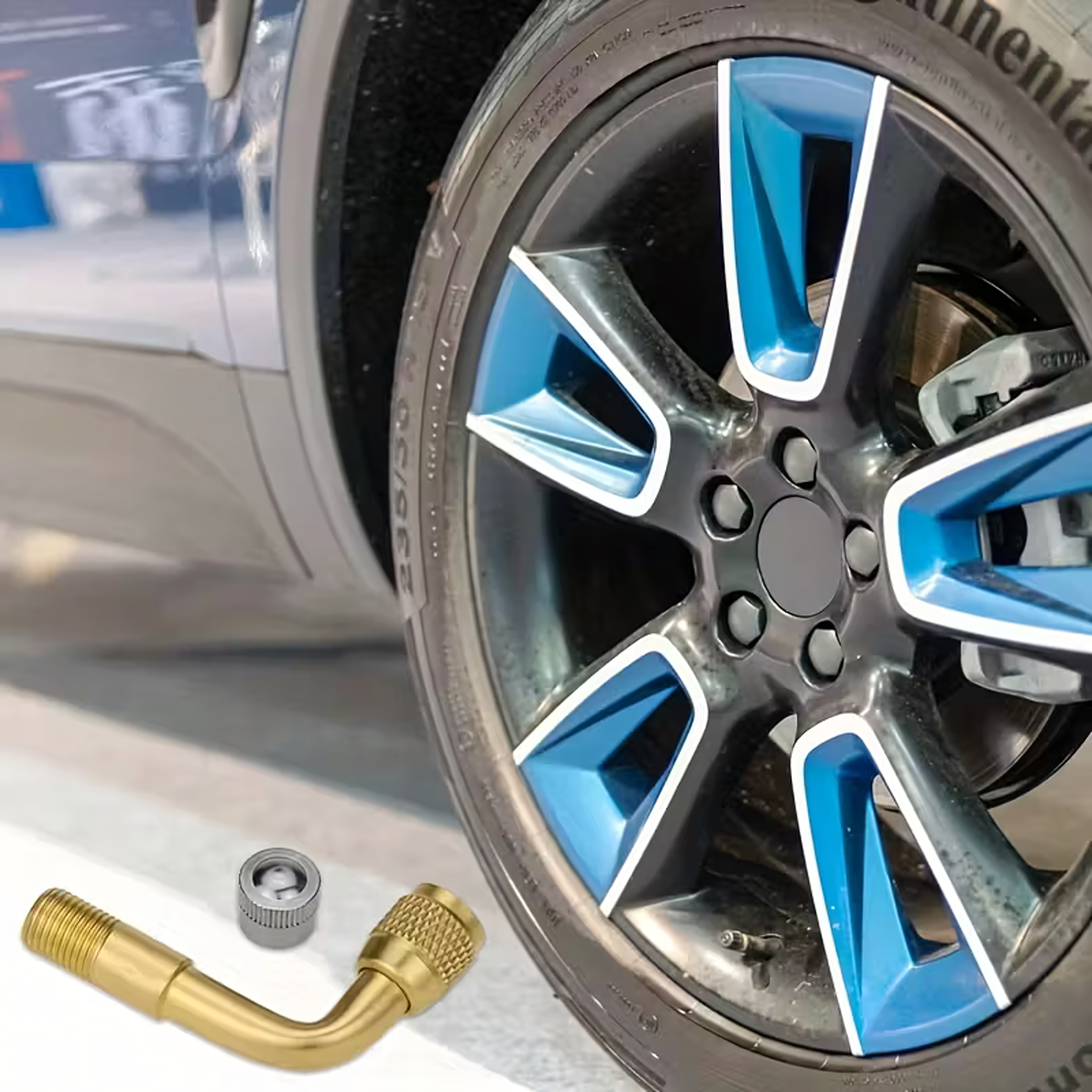 AV/AV adapter rataste ja jalgratta rehvide täispumpamiseks, 100 tk