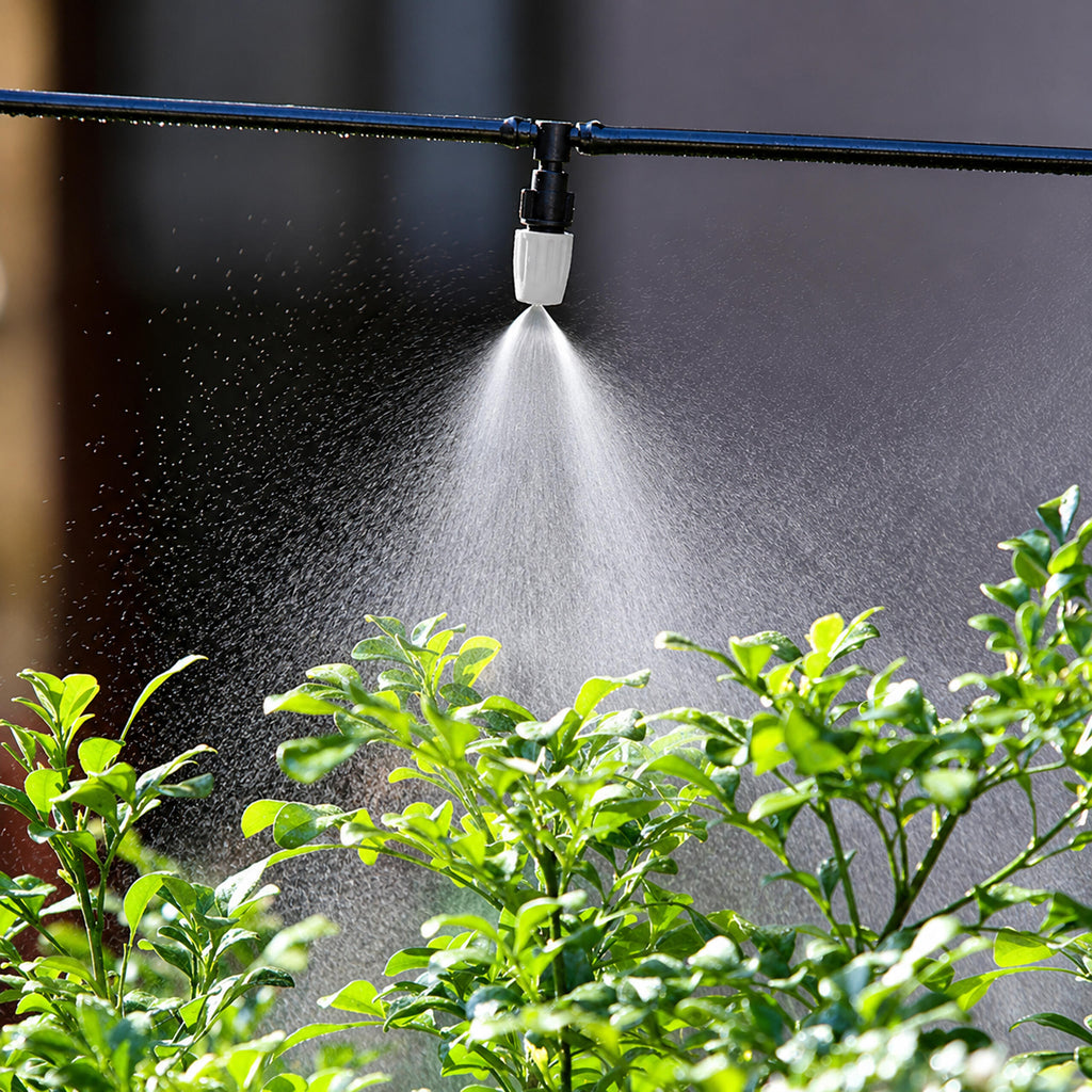 15m Garden Water Curtain Drip Irrigation Set with Sprinkler
