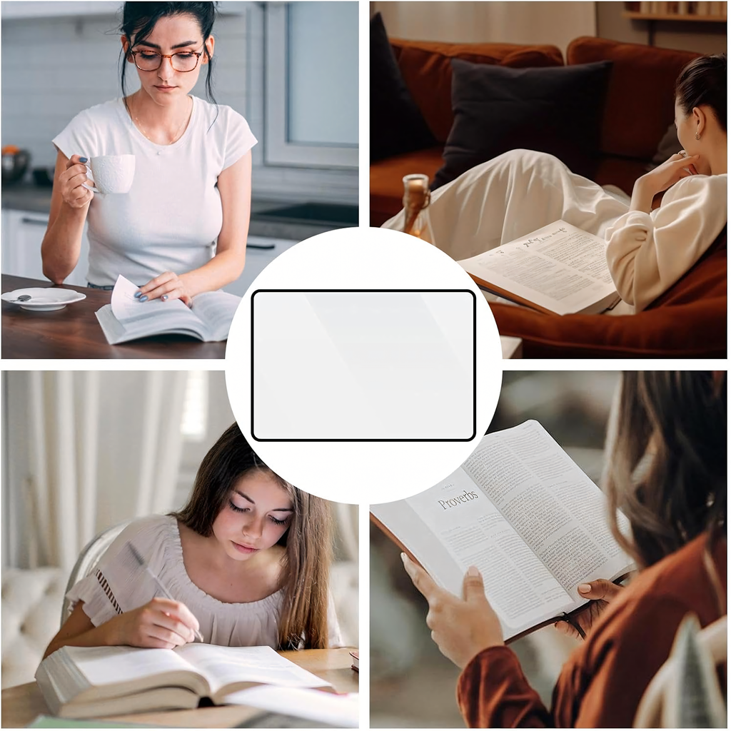 Fooliumist suurendusklaas painduv 12 x 18 cm käeshoitav lugemiseks