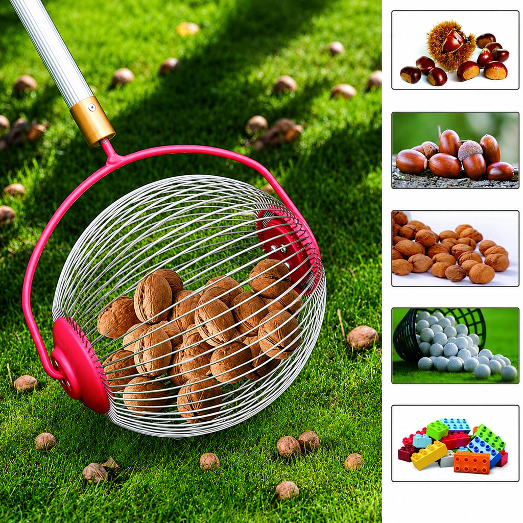 Telescopic Fruit and Nut Picker 48-105cm