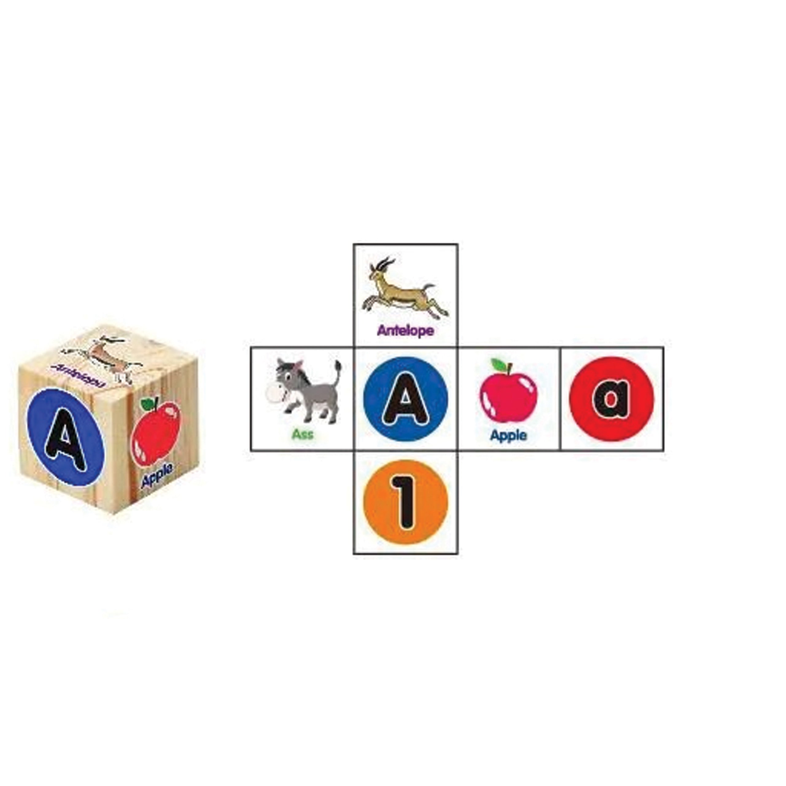 Harivad vahust klotsid tähtede õppimiseks lastele, kingitus, 20 tk