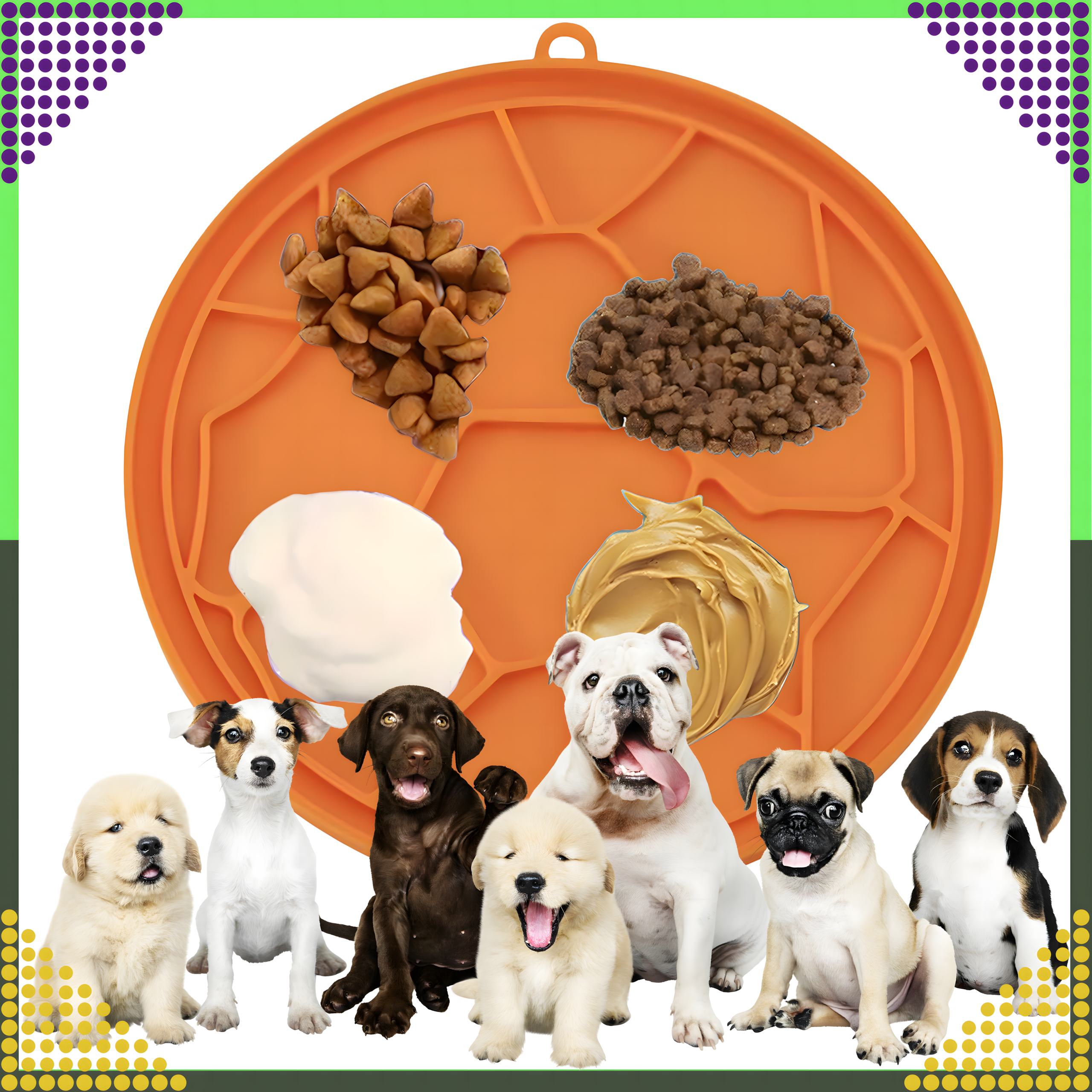 Antistressi lakkumismatt koertele ja kassidele