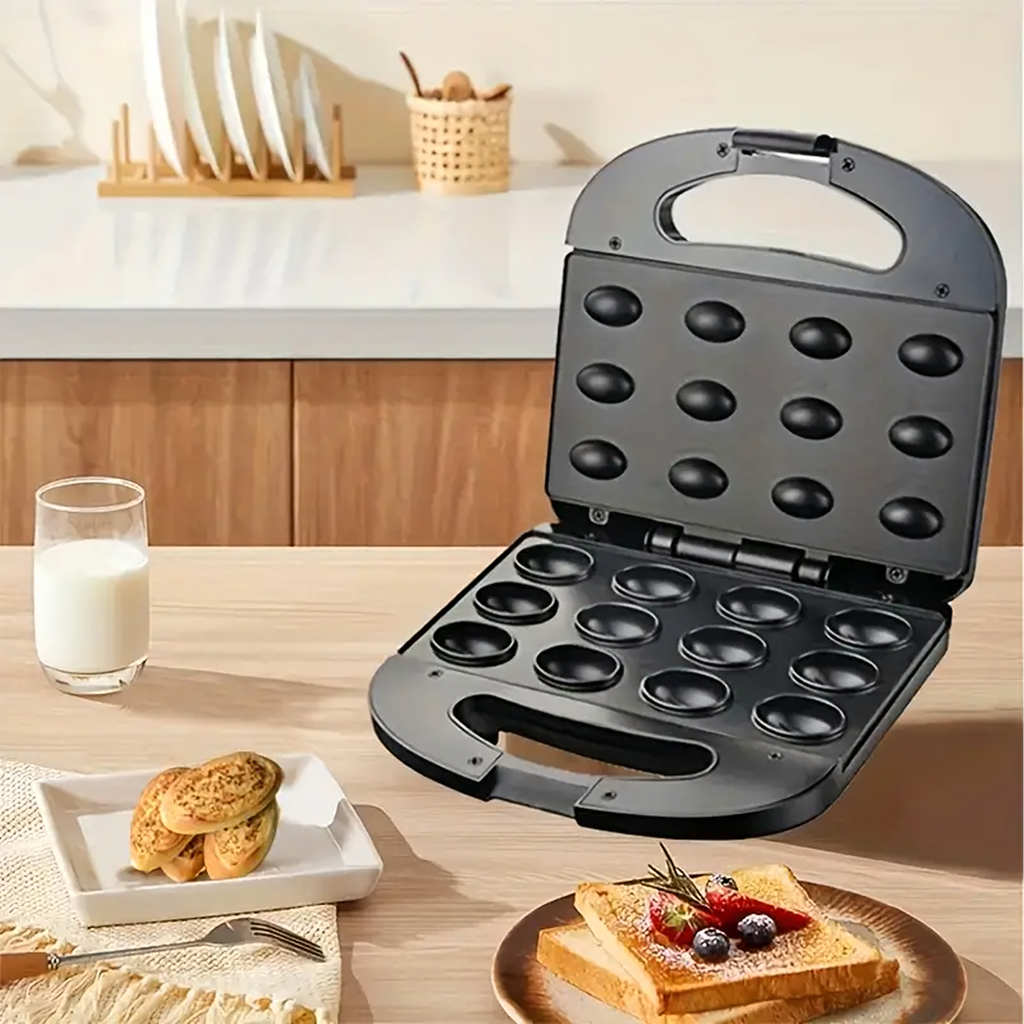 Nut-Shaped Cookie Maker 750W 12 Halves 12 pcs