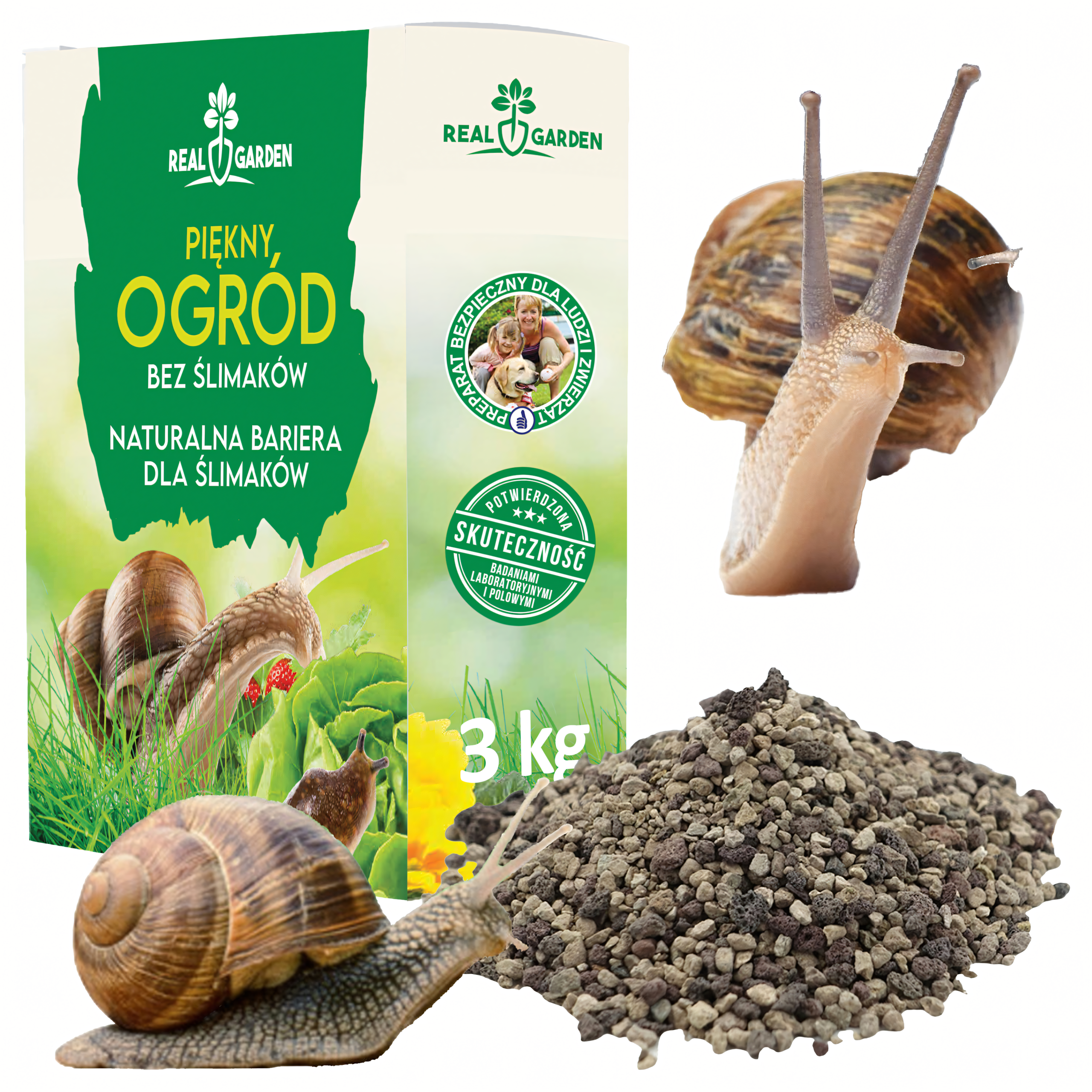 Snail Repellent Preparation Against Snails 3 kg