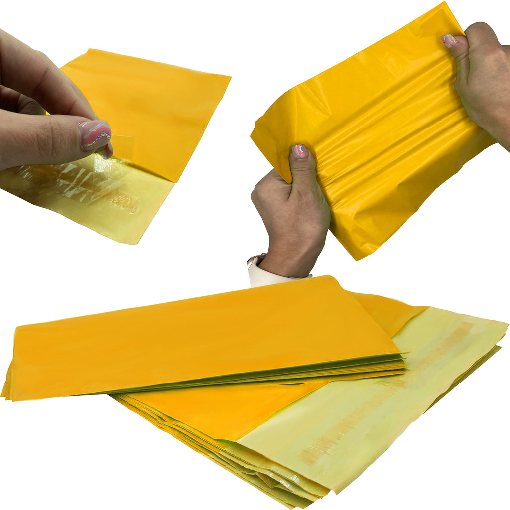 Yellow Courier Poly Mailers B4 260x350 50 pcs