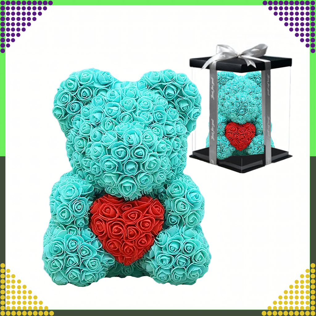 Karu roosidega sõbrapäeva kingitus emale, abikaasale, vanaemale Suur komplekt Roose 40 cm