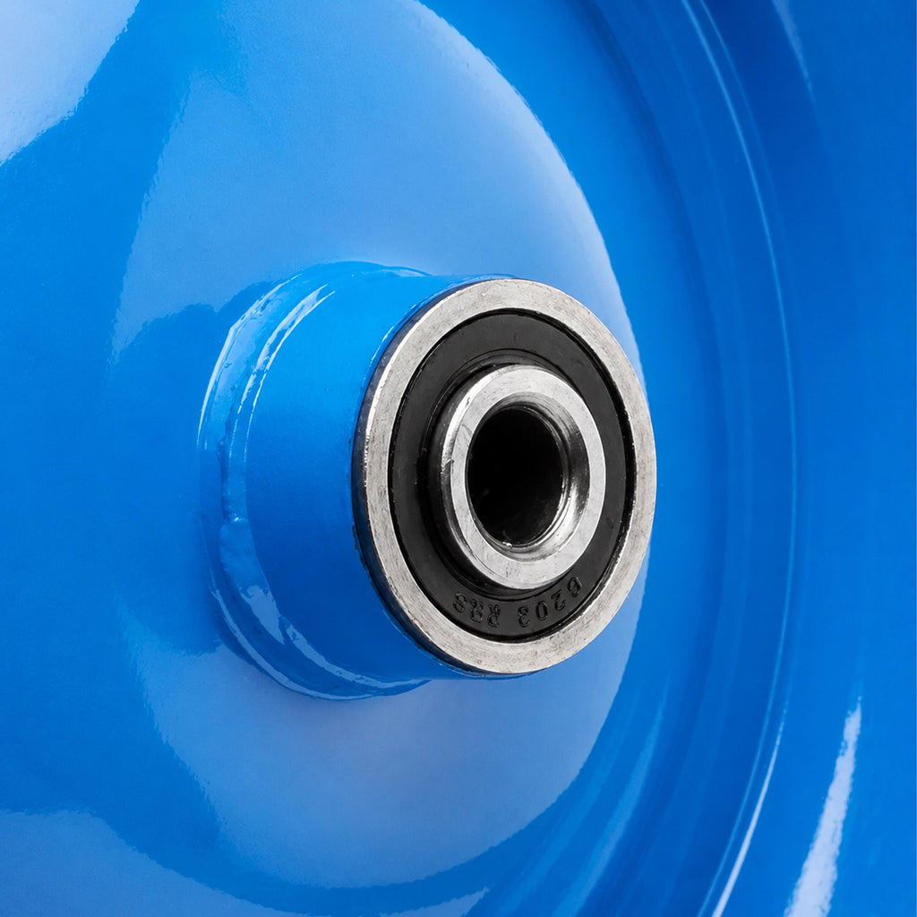 Complete Wheel for Wheelbarrow 2PR 4.00-8 with Inner Tube and Axle