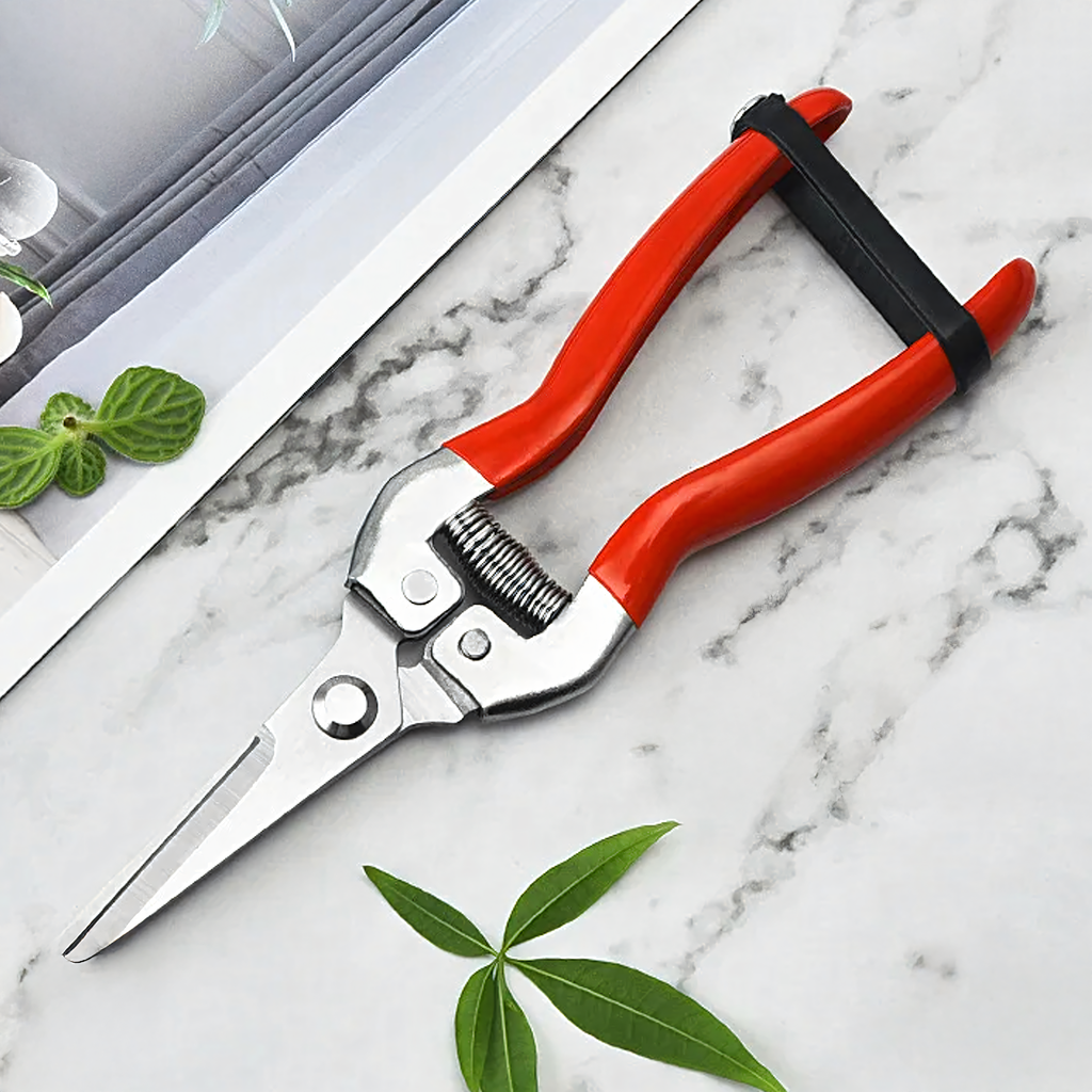 Single-Handed Garden Pruning Shears for Shrubs and Branches