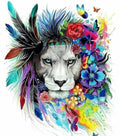 Diamond Painting 5D Mosaic Kit 30 - Lion Pattern
