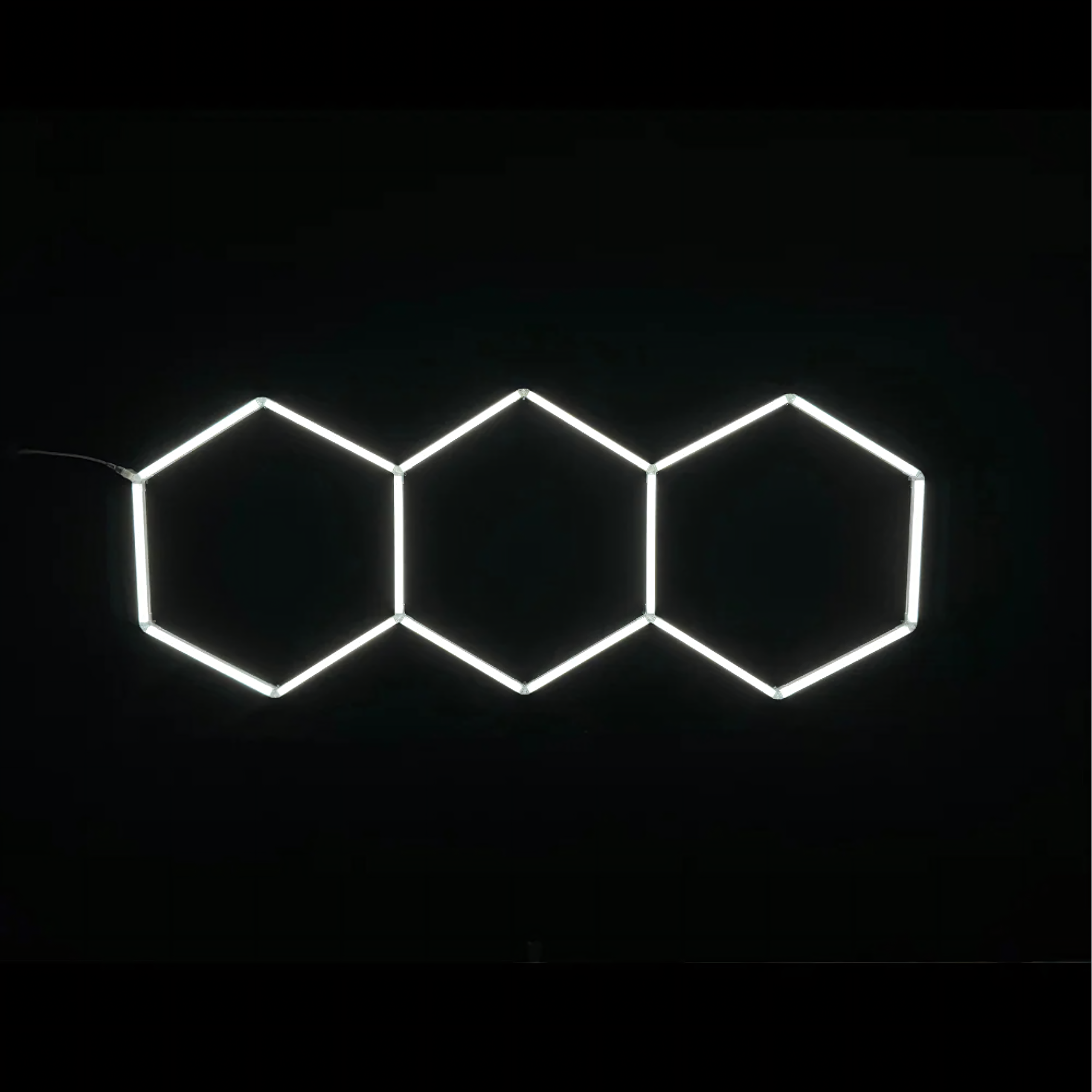 120 tk kuusnurkseid LED-paneelvalgusteid 247 × 98 cm 125 W 6500 K RC-K-2076-15773
