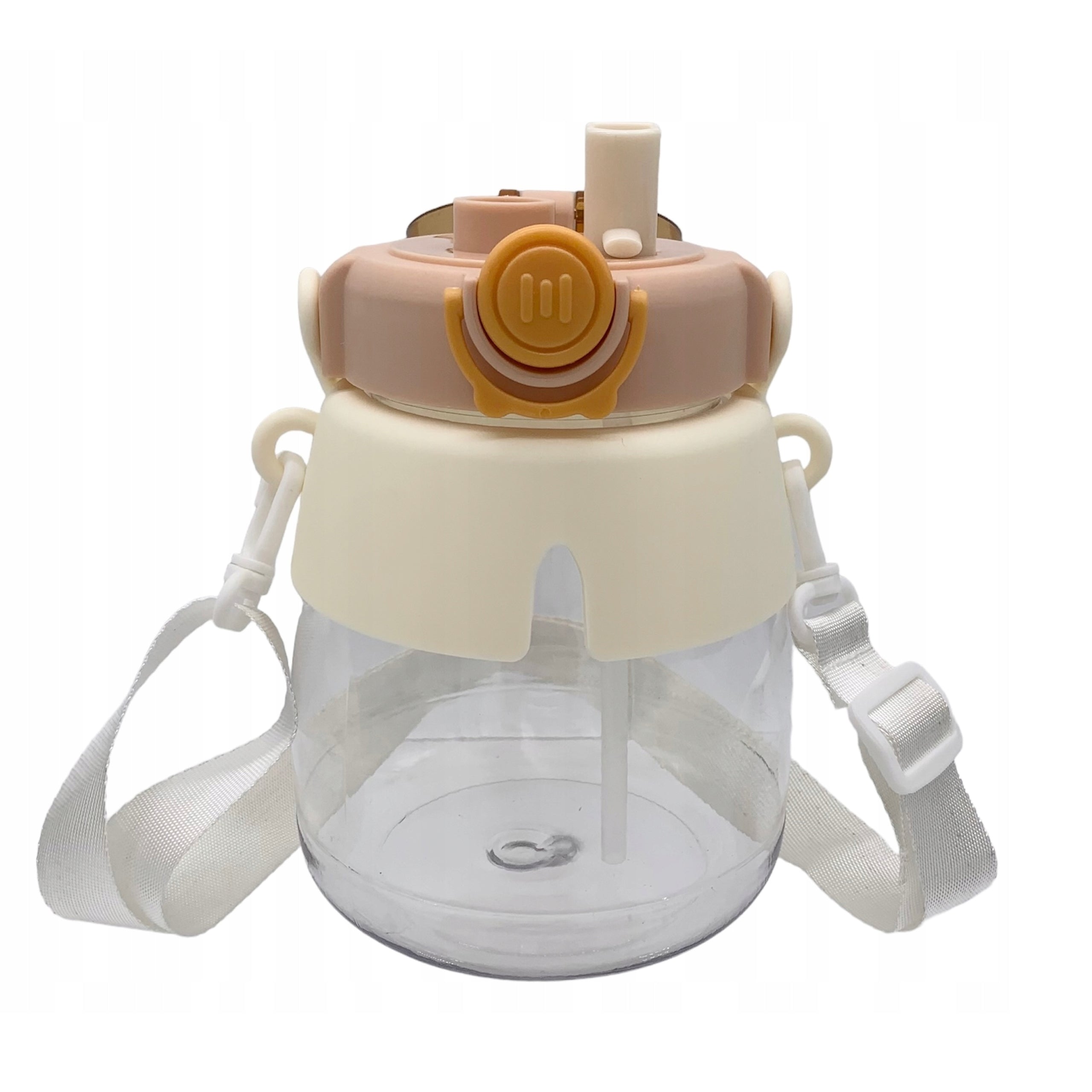 50 x Koolipudel Lasteaedadele Veepudel Kõrre ja Rihmaga Lastele 1L