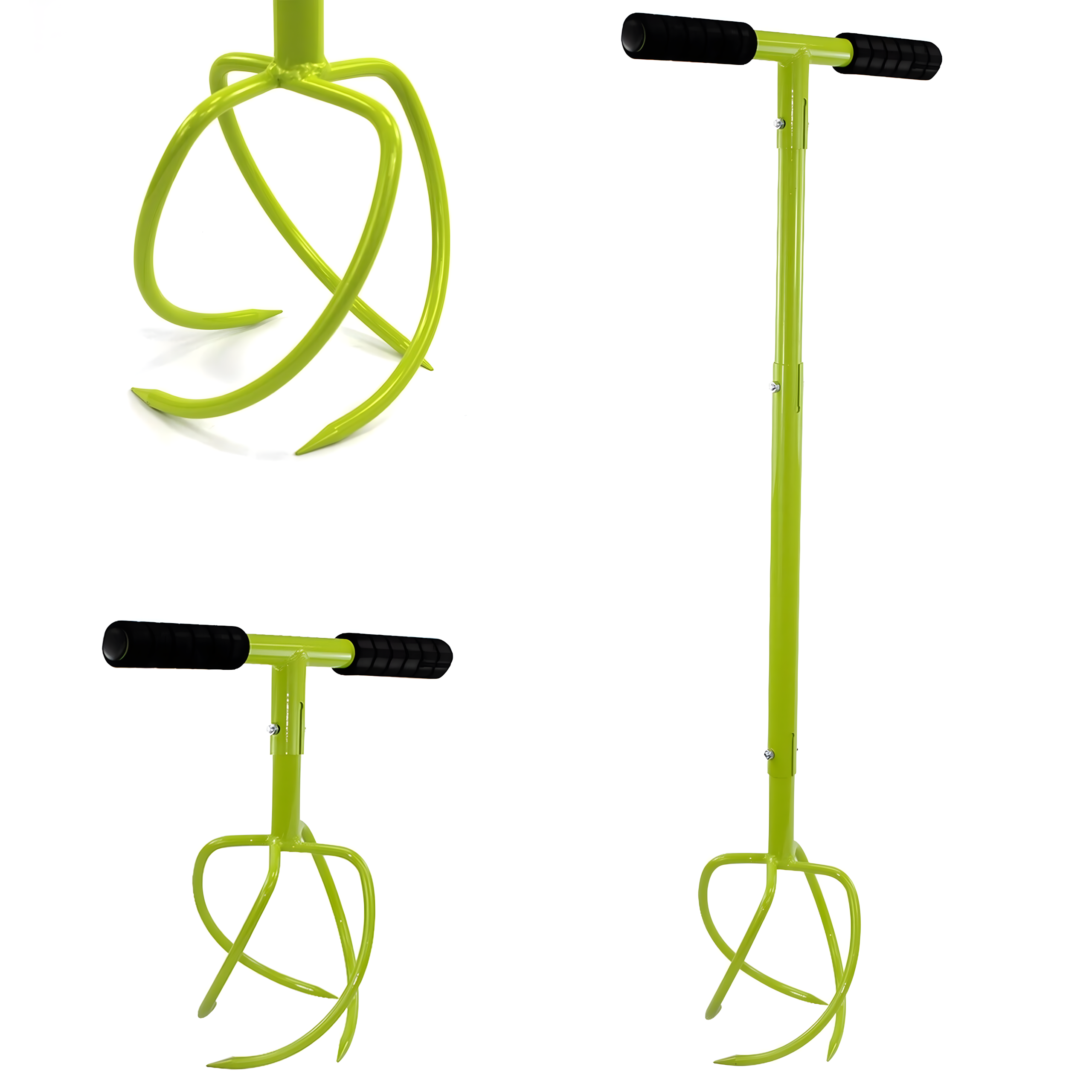 Handheld Garden Cultivator Soil Loosener Weeder Aerator