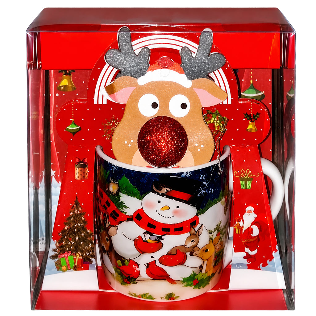 Christmas Mug Santa Snowman Christmas Tree Gift 200 ml