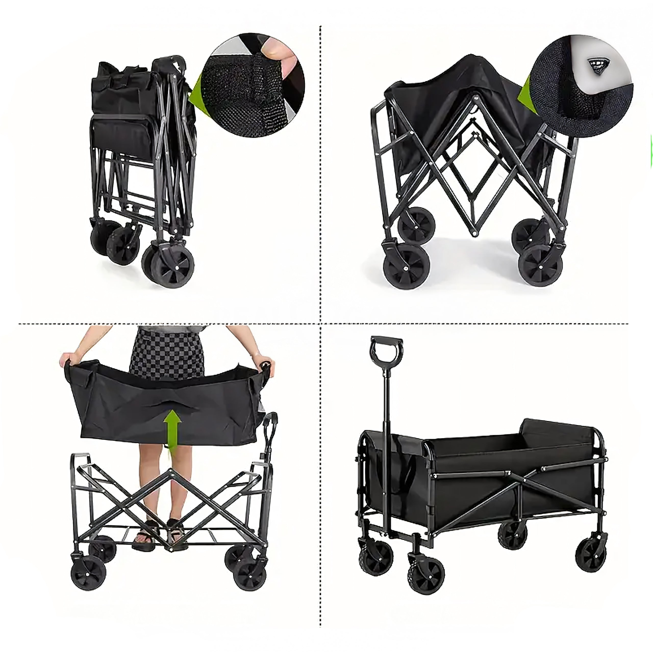 36 x Turisti Ranna Transpordi Aia Käru Kokkupandav Matka Kalapüügi 100kg