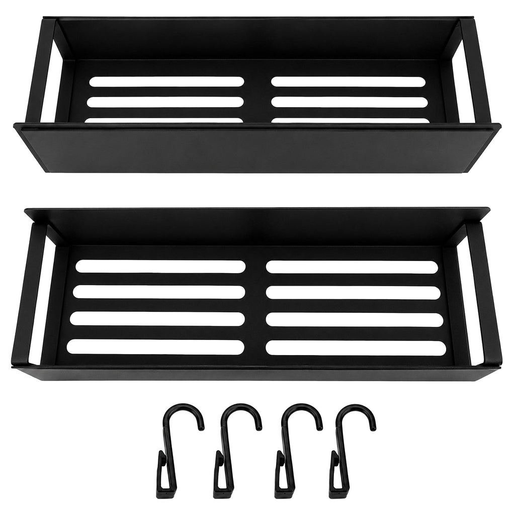 Magnetic Shelf for Refrigerator, Washing Machine, Spices, Hooks Kitchen Organizer 2 pcs