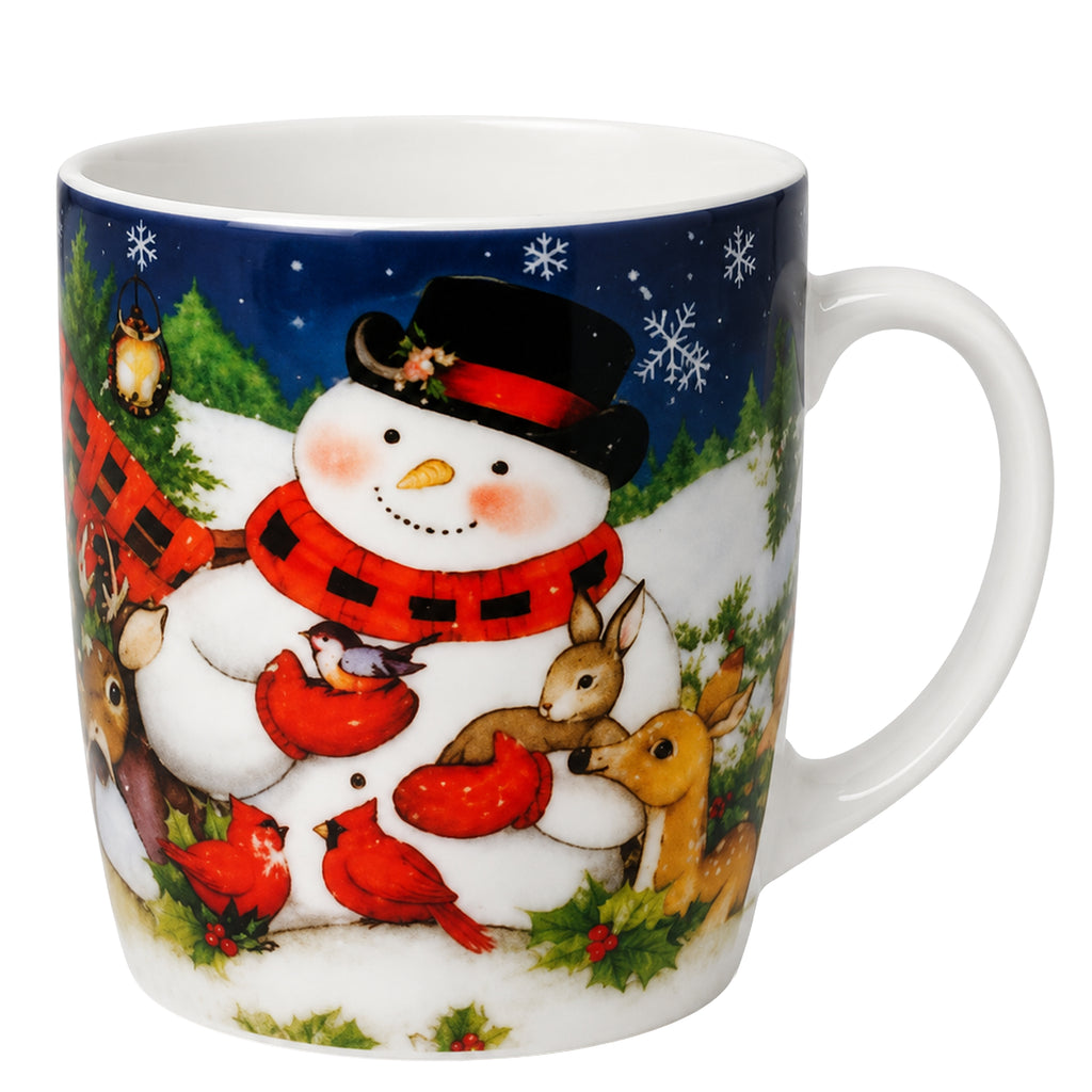 Christmas Mug Santa Snowman Christmas Tree Gift 200 ml