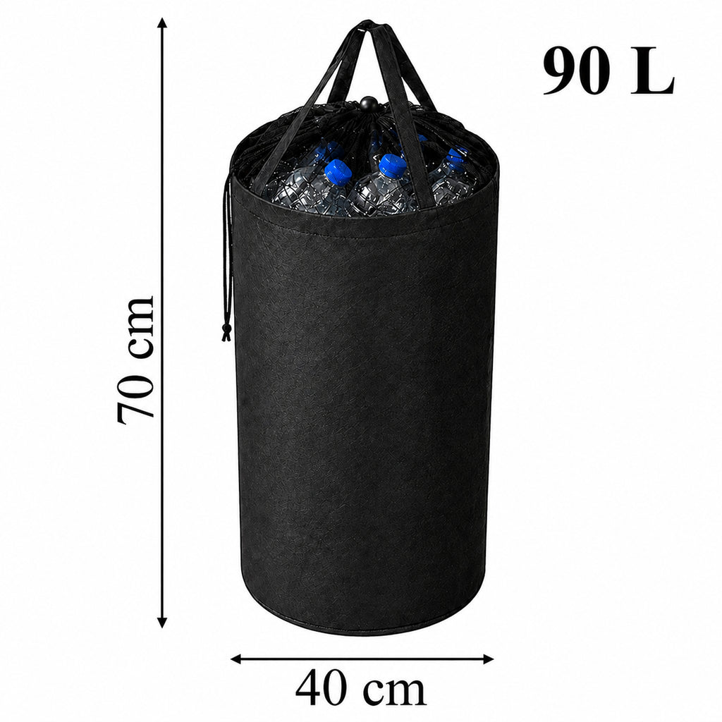 XXL-kott pudelite ja purkide sorteerimiseks ning tagastamiseks sangadega 90 l RC-K-2796