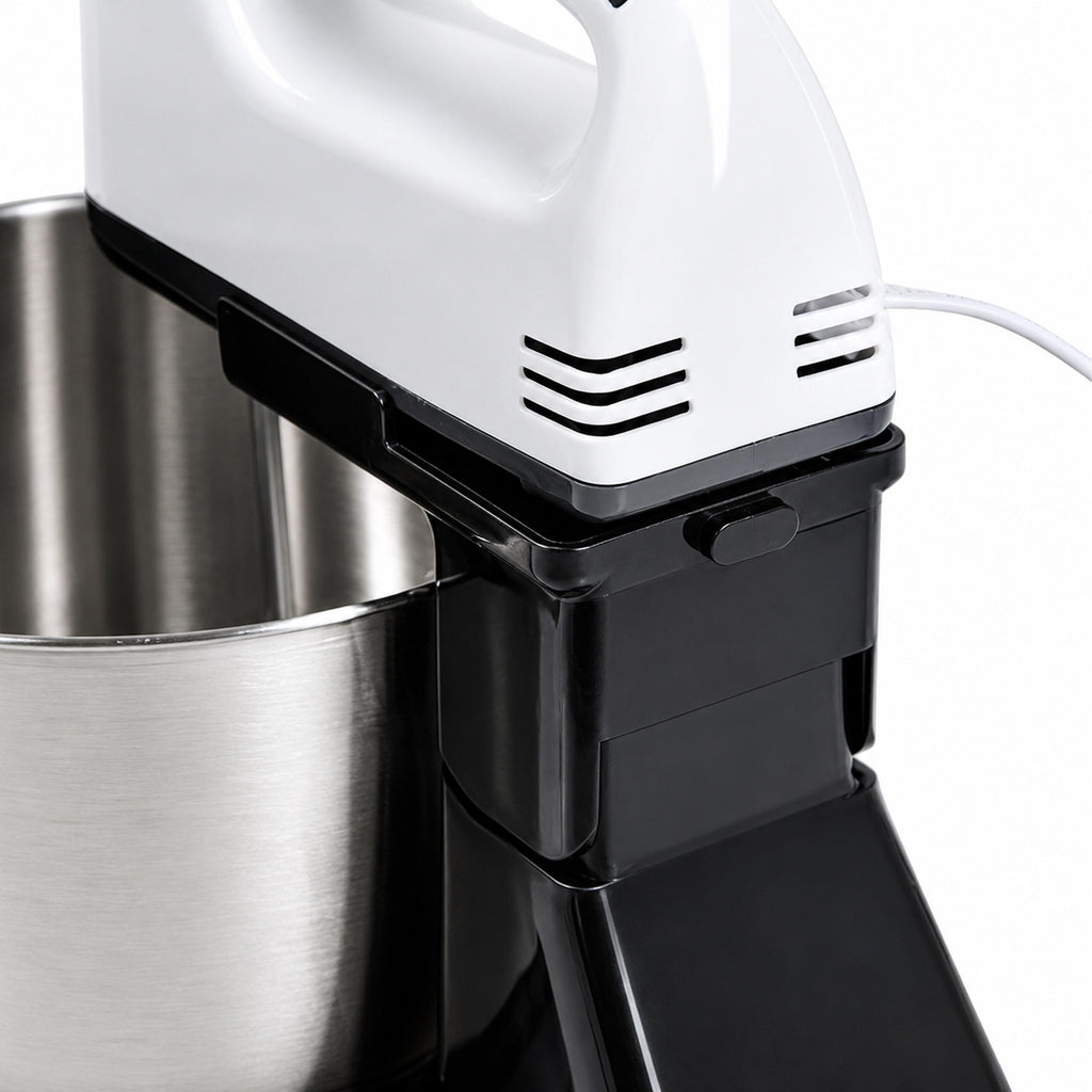 168x Powerful Hand Mixer with Stainless Steel Bowl 7 Speeds 100W Attachments