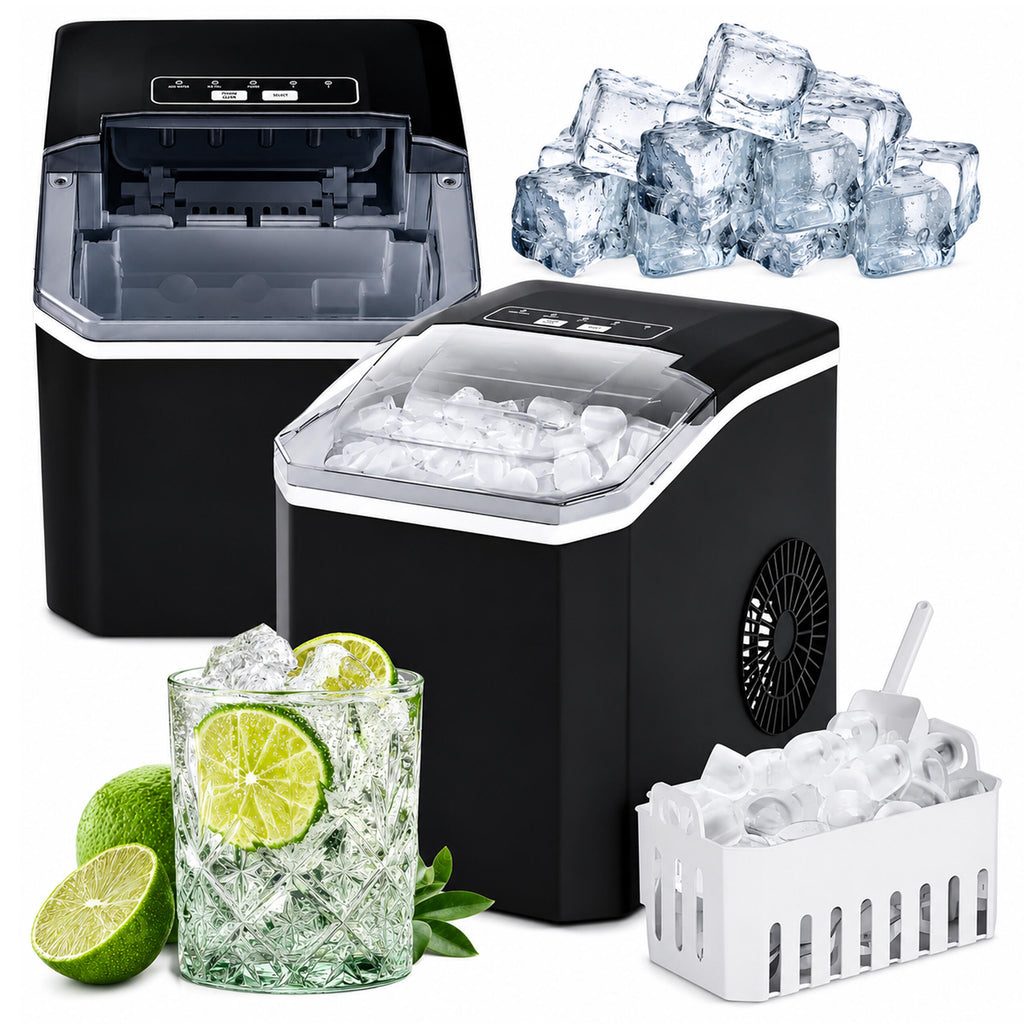Home Ice Cube Maker 12kg Capacity Express Ice Machine