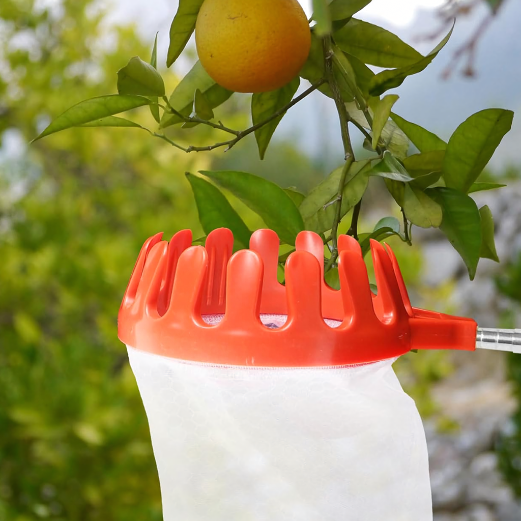 Puuviljakorv õunte ja teiste puuviljade korjamiseks