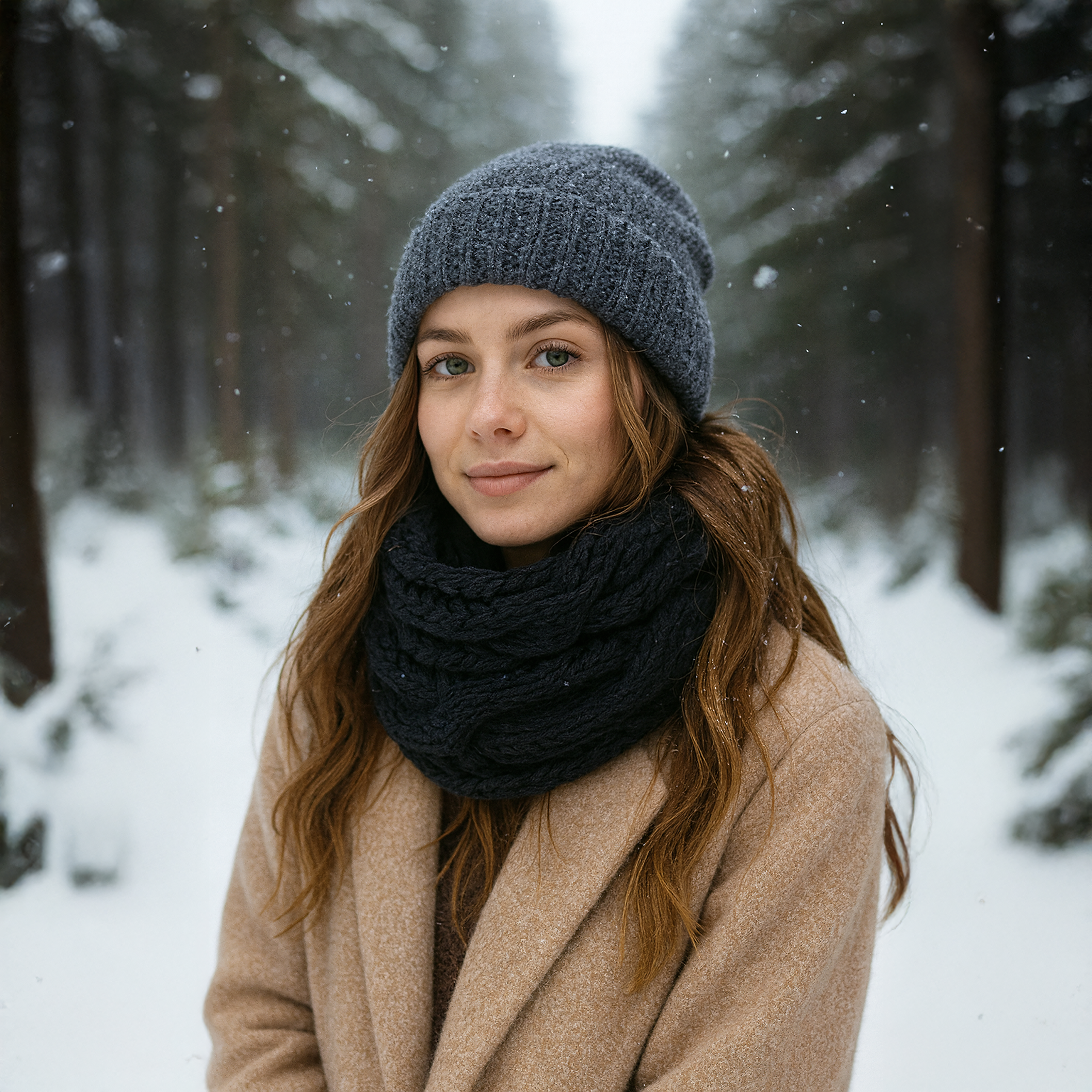 6x Naiste sall torusall soe talvine suur talveks moekas Black