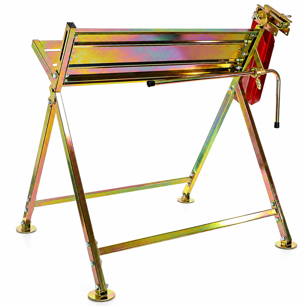 Metallist saepukk puidu lõikamise alusega saekinnitusega 88x86x71cm