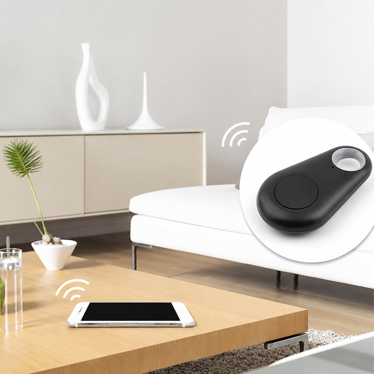 Bluetooth GPS-võtmeleidjate komplekt, 5 tk RC-K-2550