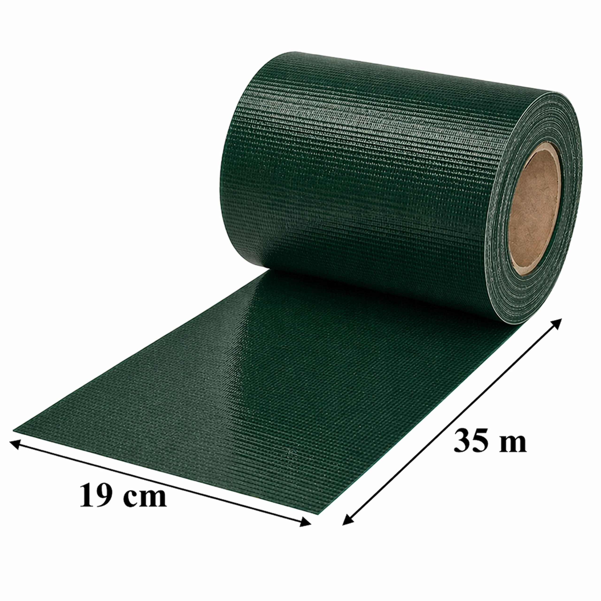 4 x Garden Fence Tape 19cm x 35m UV Protective Green
