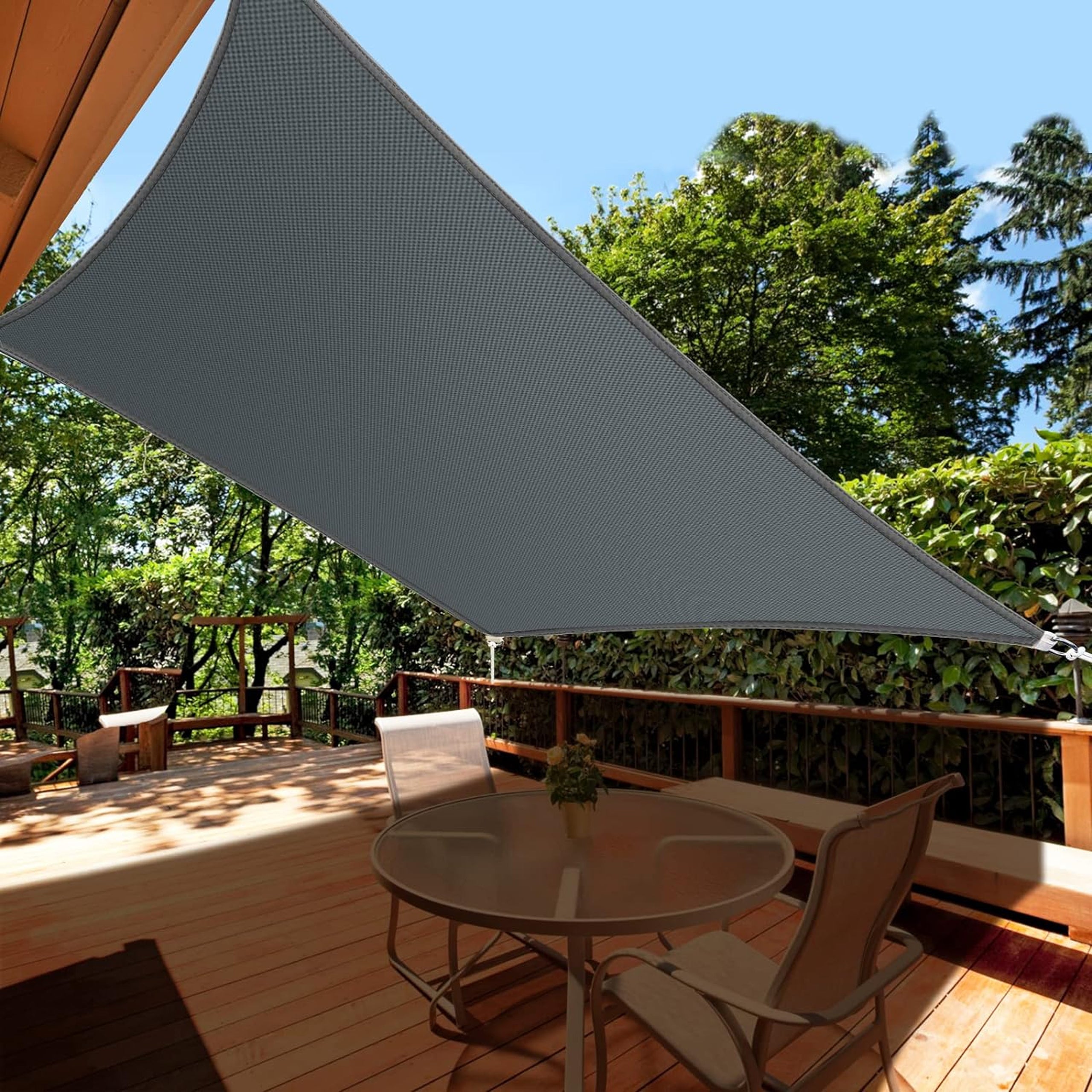 132x Rectangular Garden Sunshade Sail 3x3m